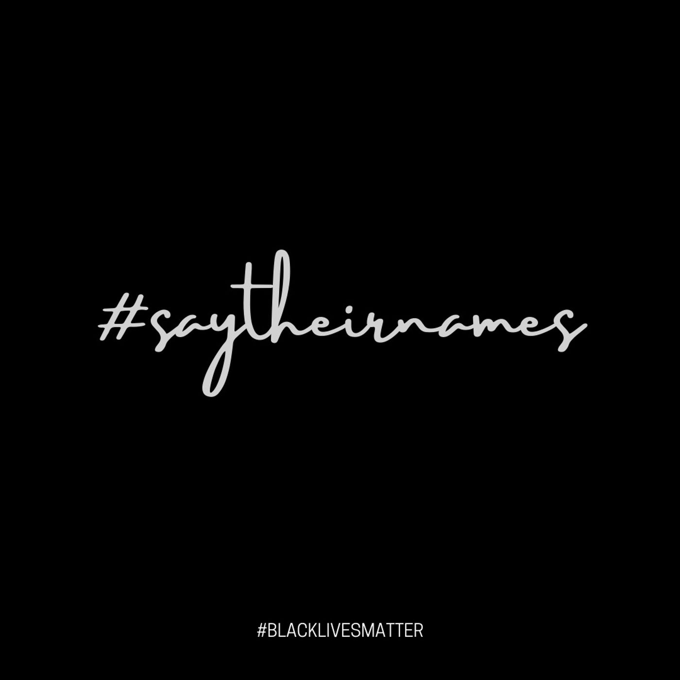 #Blacklivesmatter