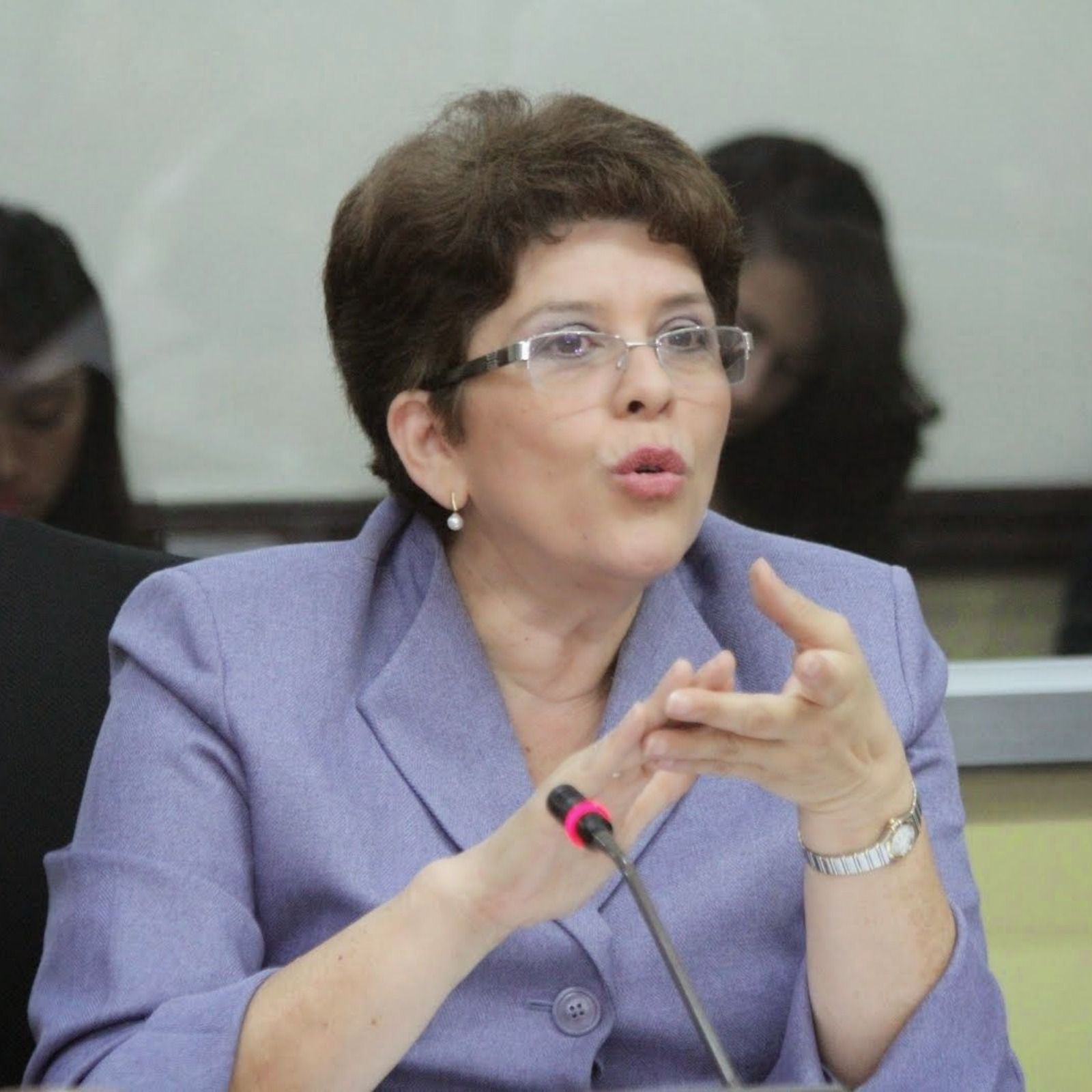 Marta Acosta, Contralora General de la República y Luis Diego Ramírez, Gerente de la División Jurídica de la Contraloría / Viernes 27 de Mayo, 2022.