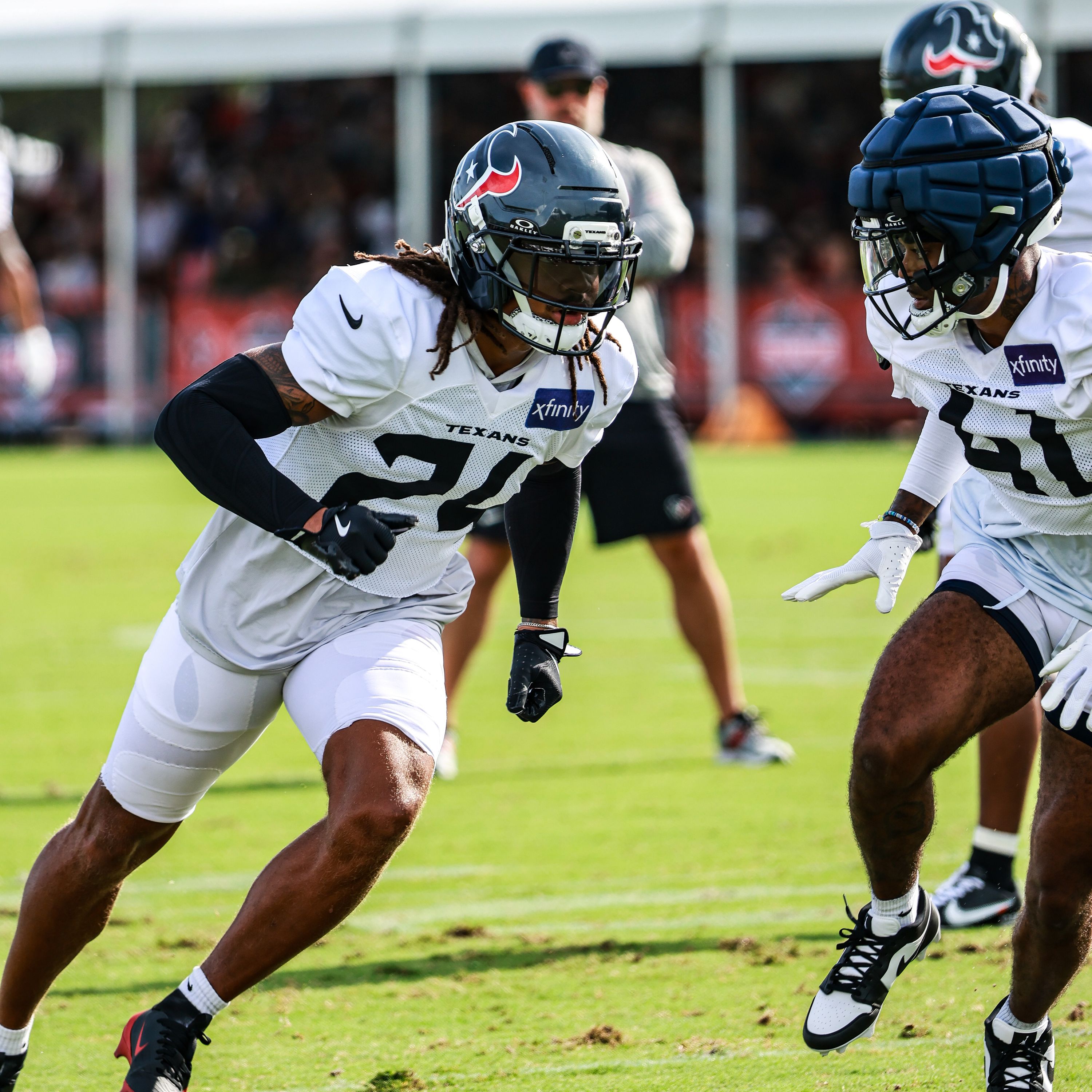 Texans Training Camp Is Heating Up
