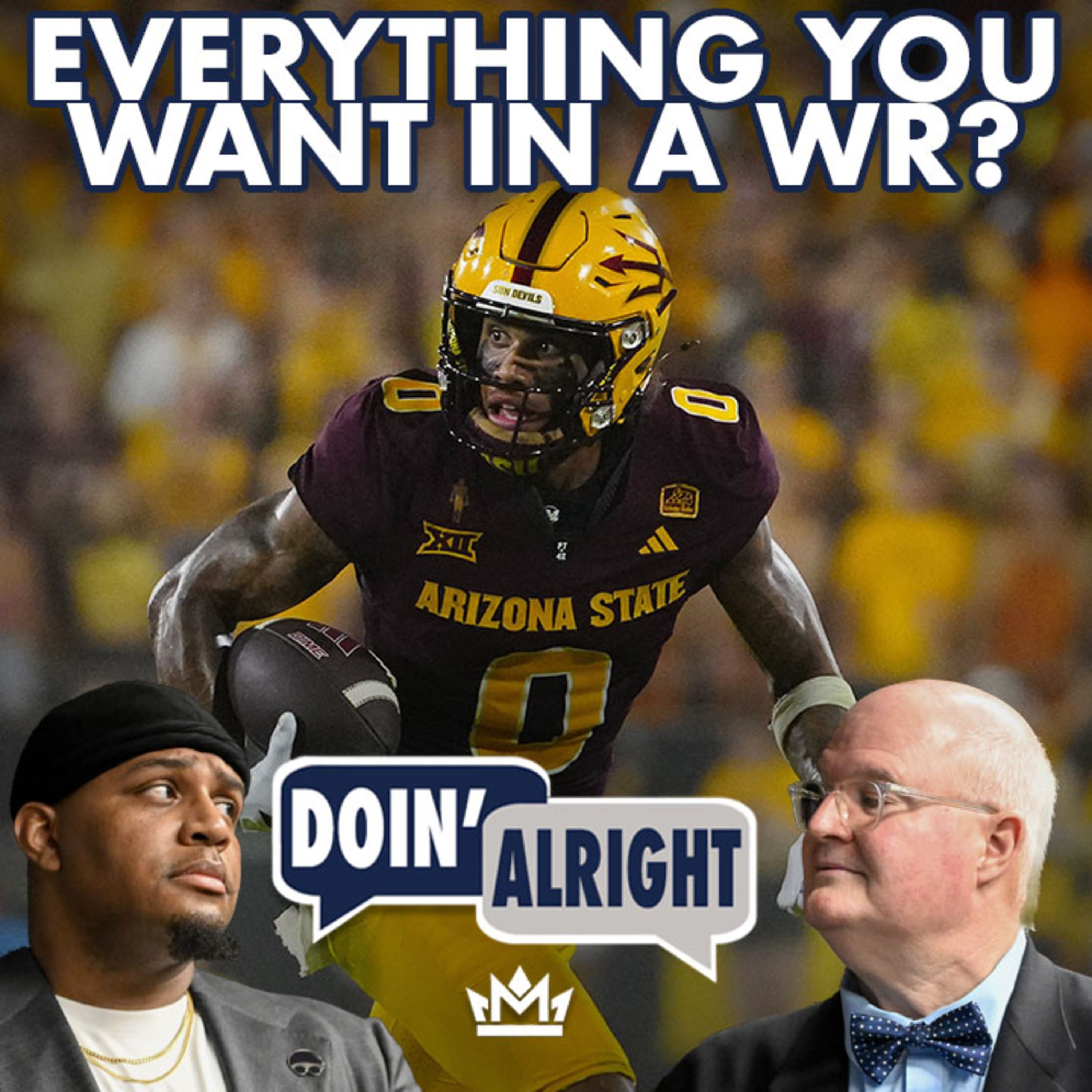 Why Jordyn Tyson Could Be The First WR Off The Board | Doin’ Alright DRAFT EDITION