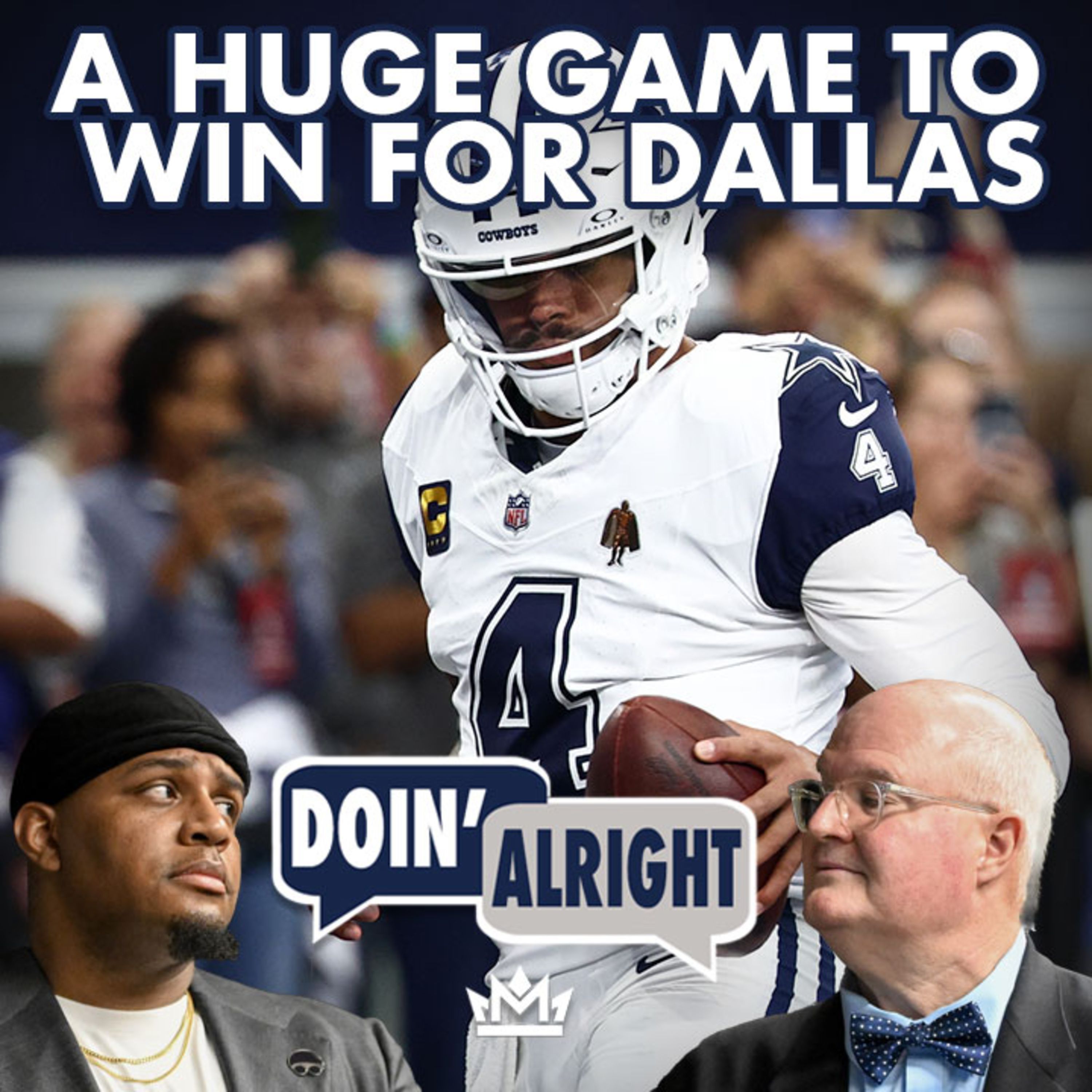 COWBOYS FAN Q&A: How Dak & Schotty Handle Denver’s Defense | Doin’ Alright