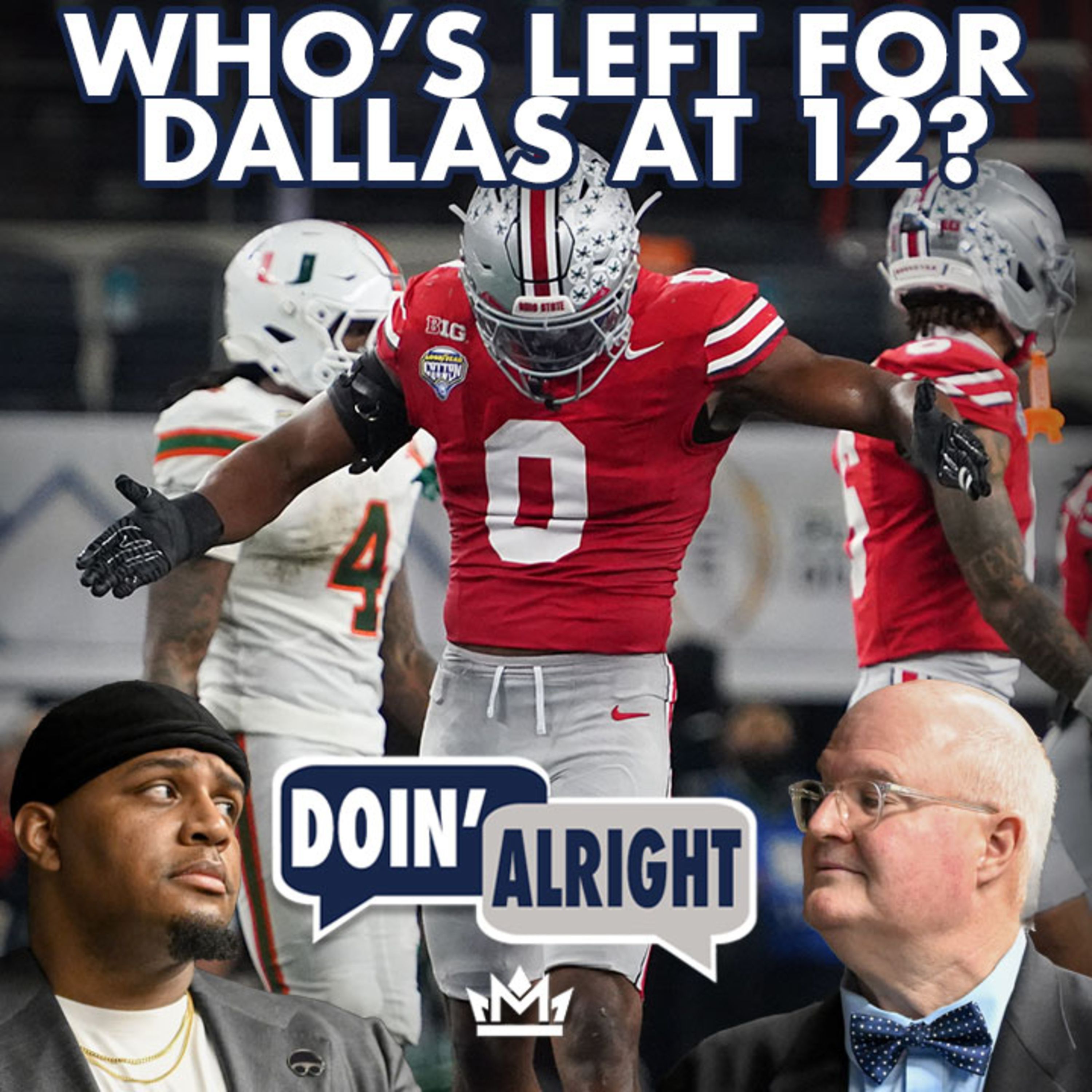 Trade Value Debates & Brugler’s Mock Draft Reactions | Doin’ Alright DRAFT EDITION