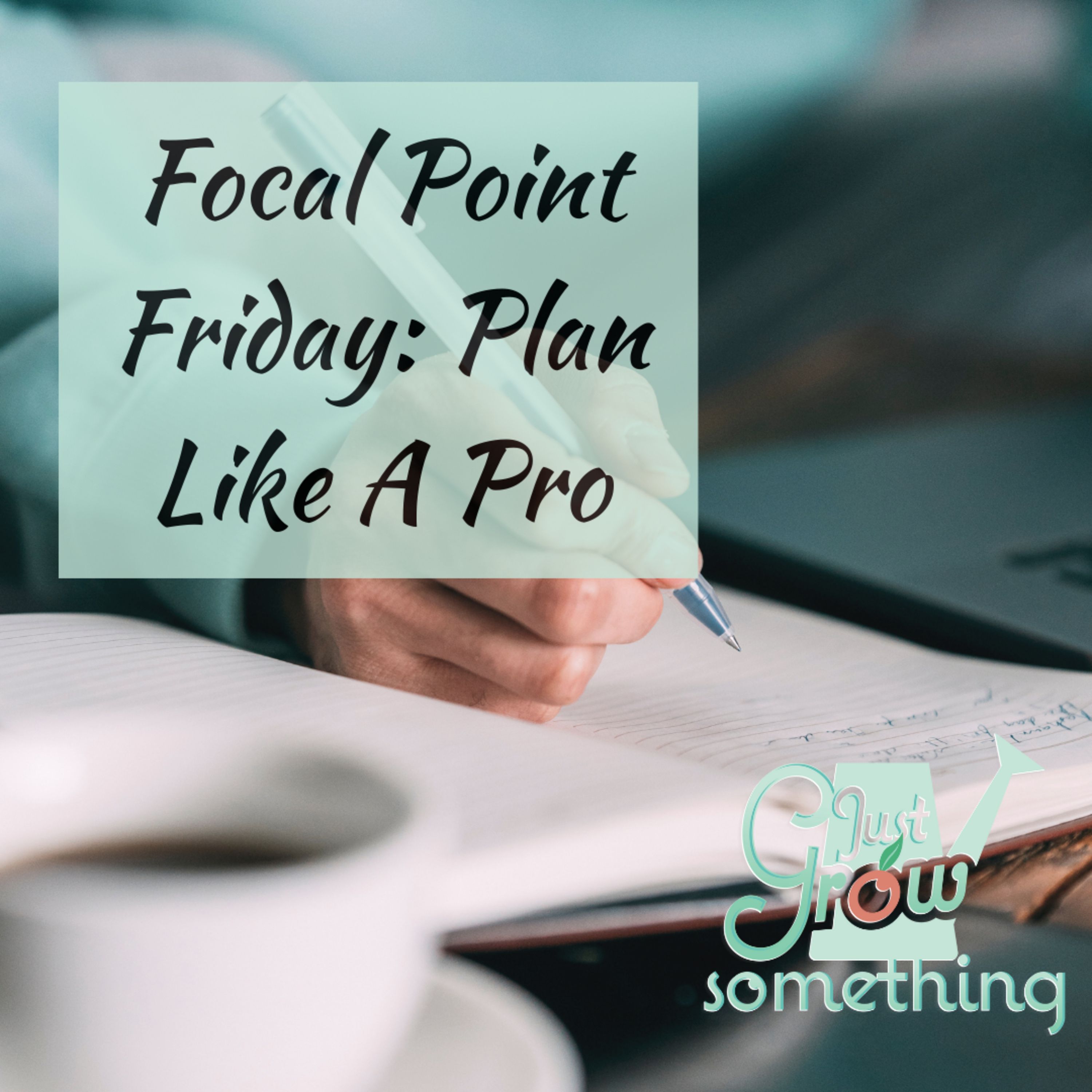 Focal Point Friday: Plan Like A Pro