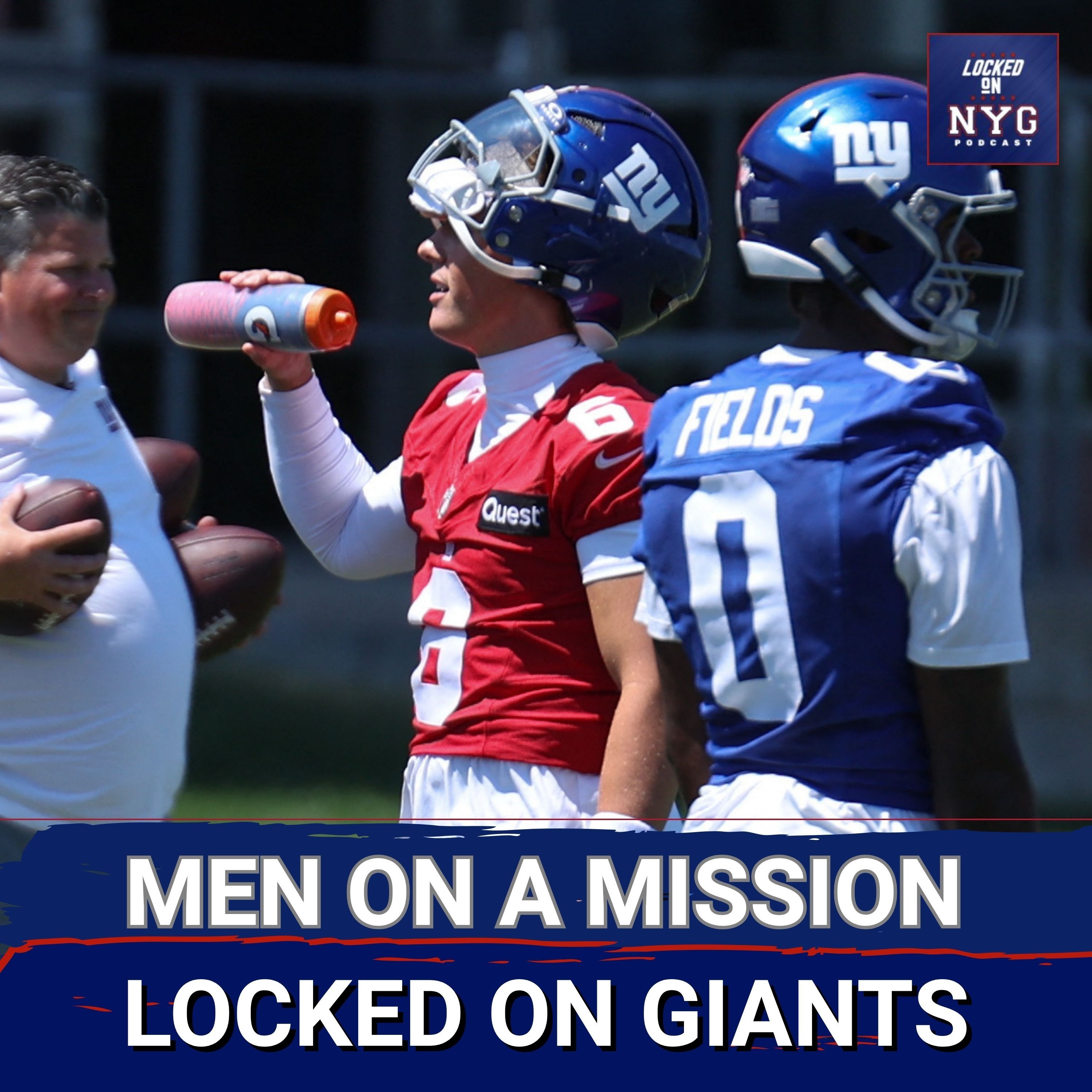 New York Giants Mandatory Mini Camp Takeaways: Men on a  Mission episode artwork
