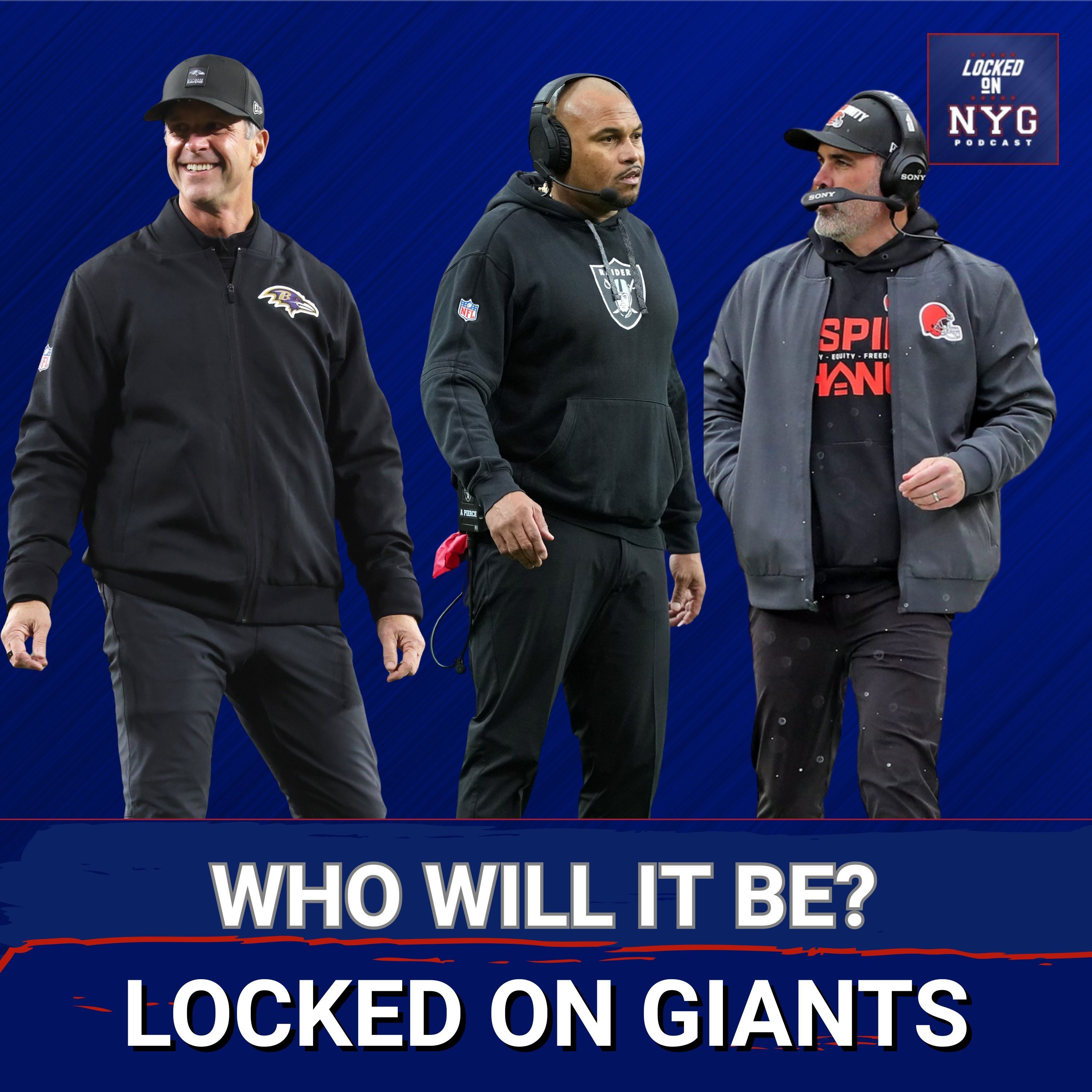 Giants Head Coach Search HEATS UP – Will John Harbaugh or Kevin Stefanski LAND in NY?