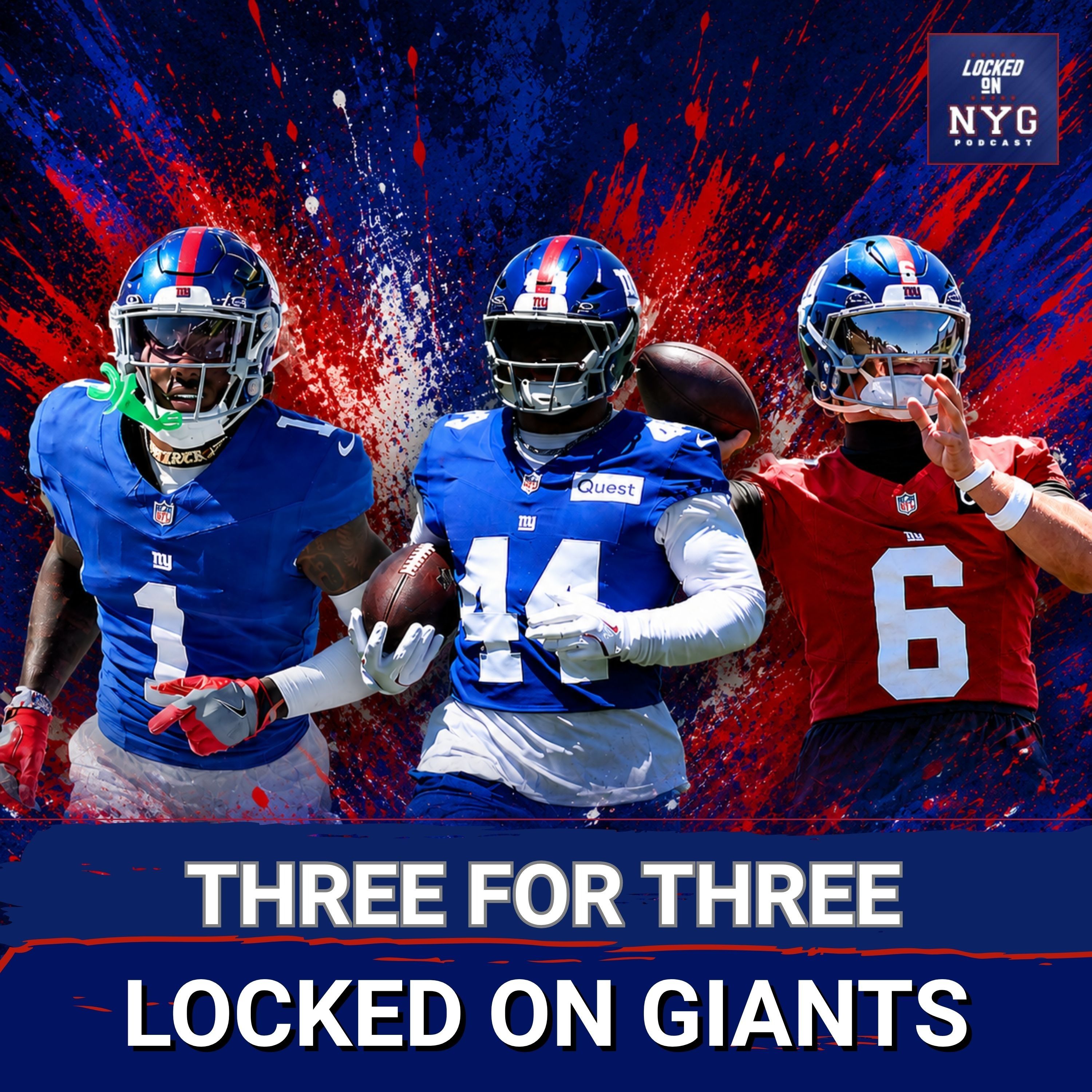 Three Things for Three New York Giants Offensive Skill Groups to Accomplish in 2026