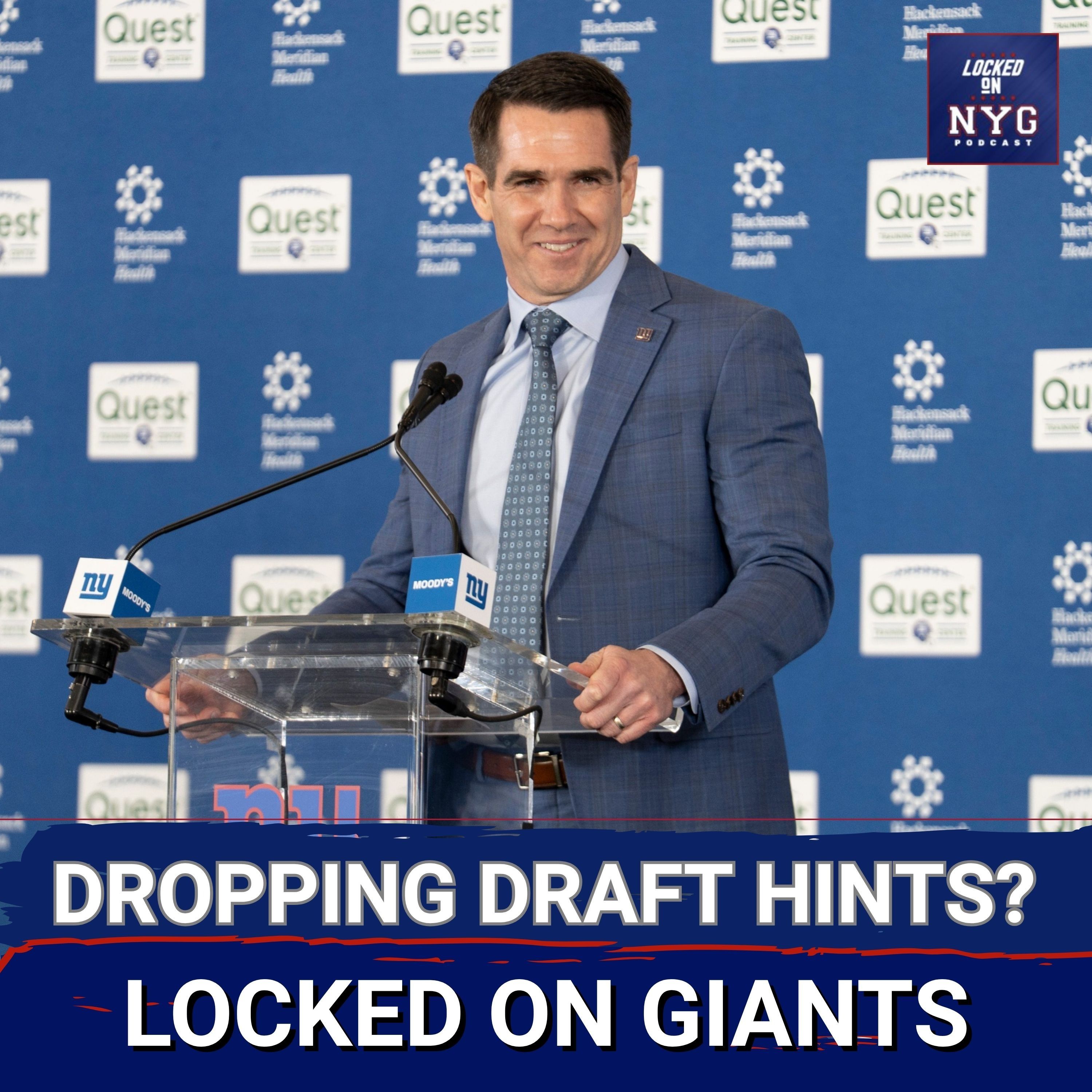 NY Giants GM Joe Schoen Drops Some Subtle Insights Into Draft