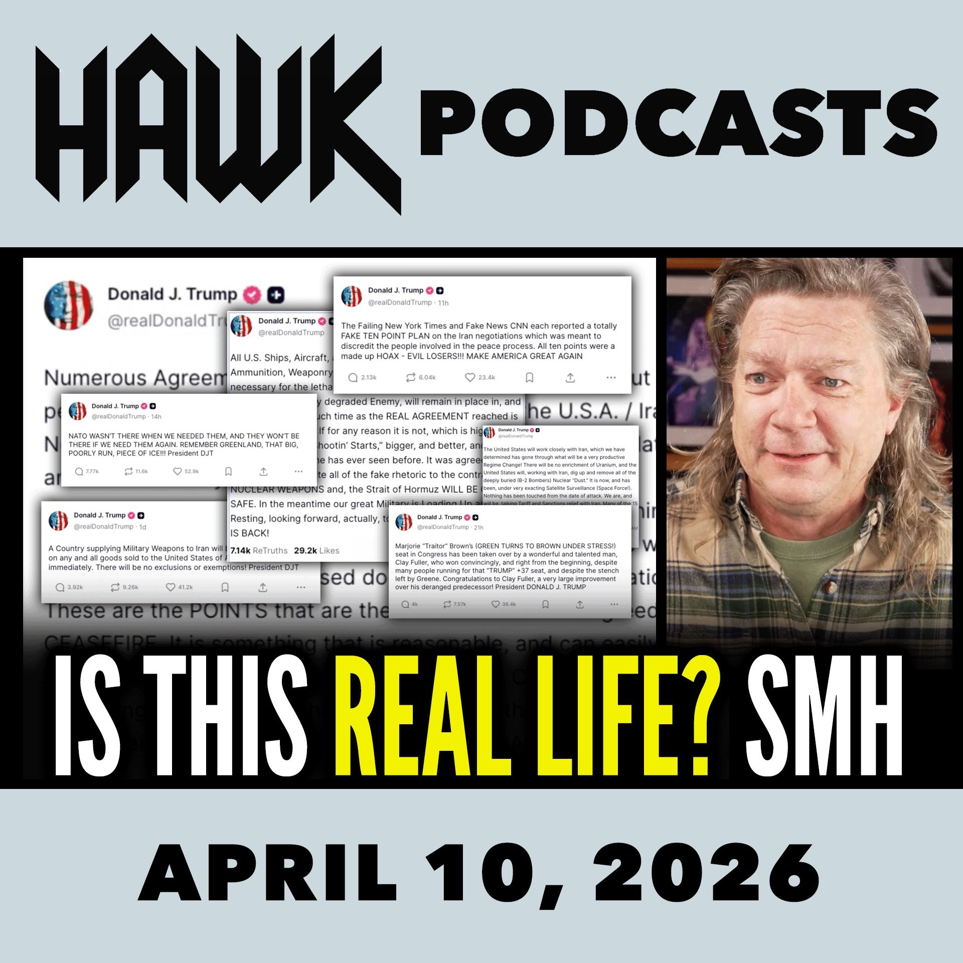 Trump's Dementia Riddled Truth Social Posts. How Can This Be Real Life?