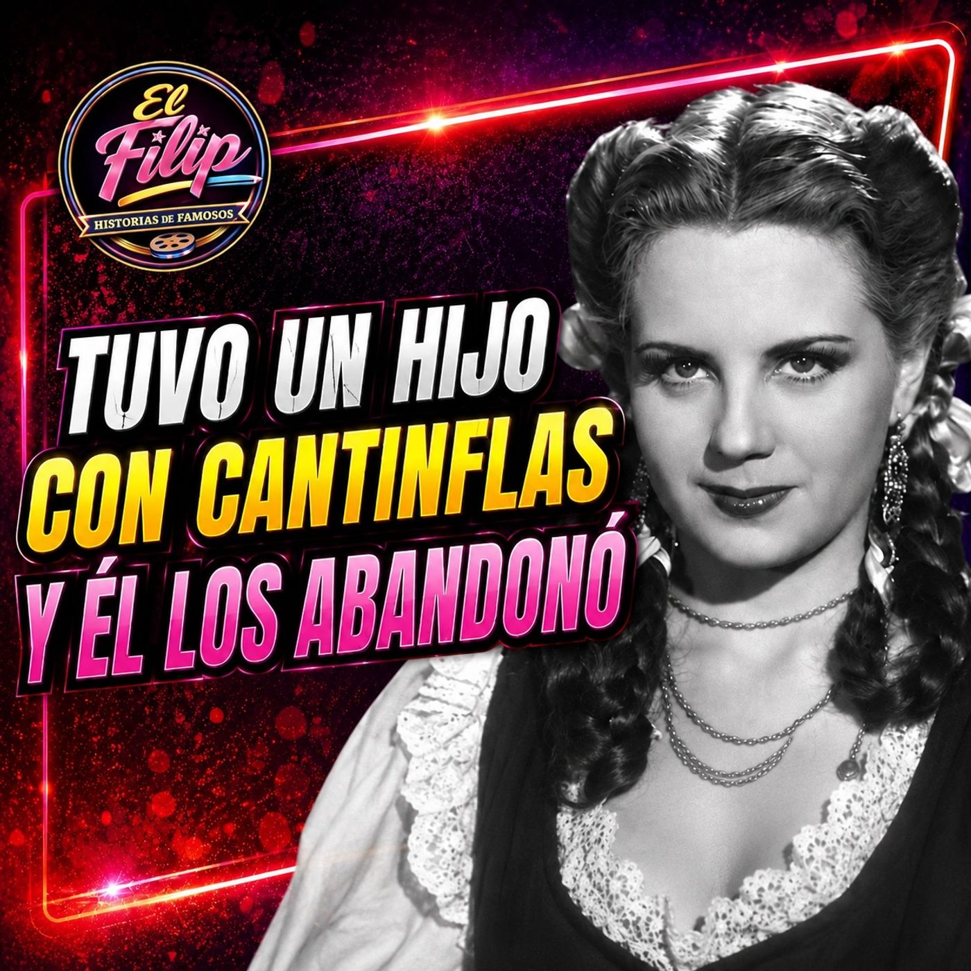 ADOPTÓ UN HIJO, PERO RECHAZÓ DOS BIOLÓGICOS- Charito Granados y Cantinflas