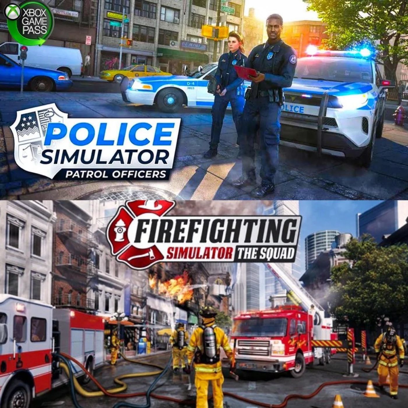 Firefighting Simulator & Police Simulator, Sim Cop & Rescue