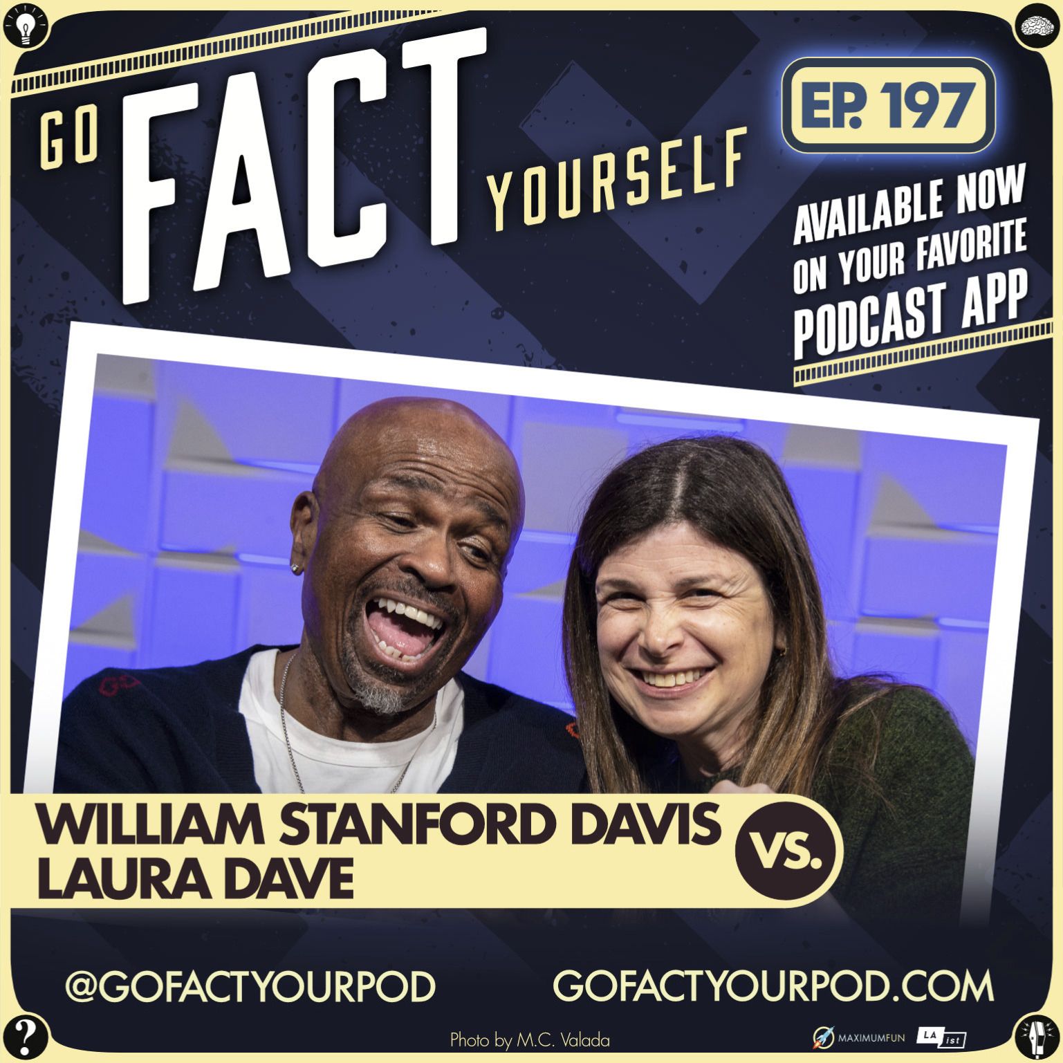 Ep. 197: William Stanford Davis & Laura Dave episode artwork