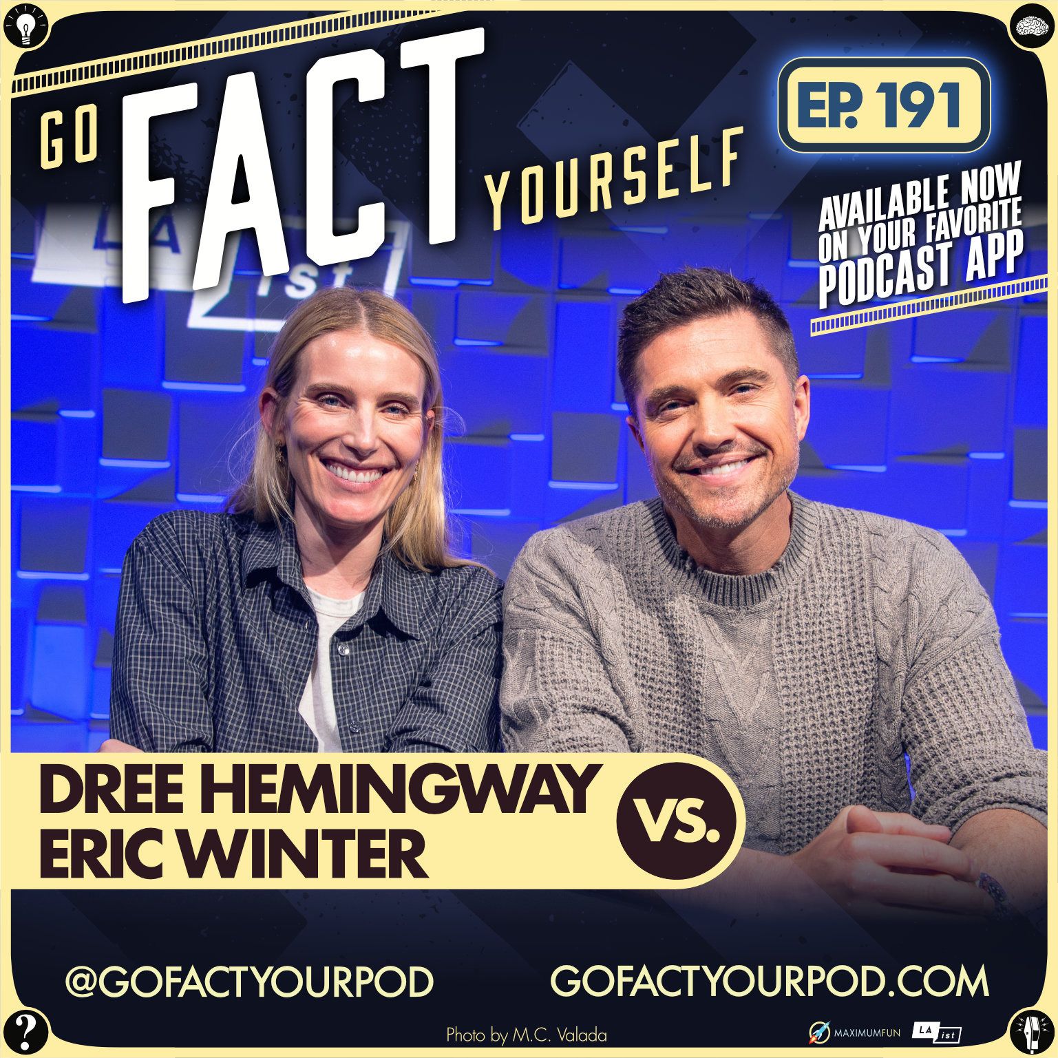 Ep. 191: Eric Winter & Dree Hemingway artwork