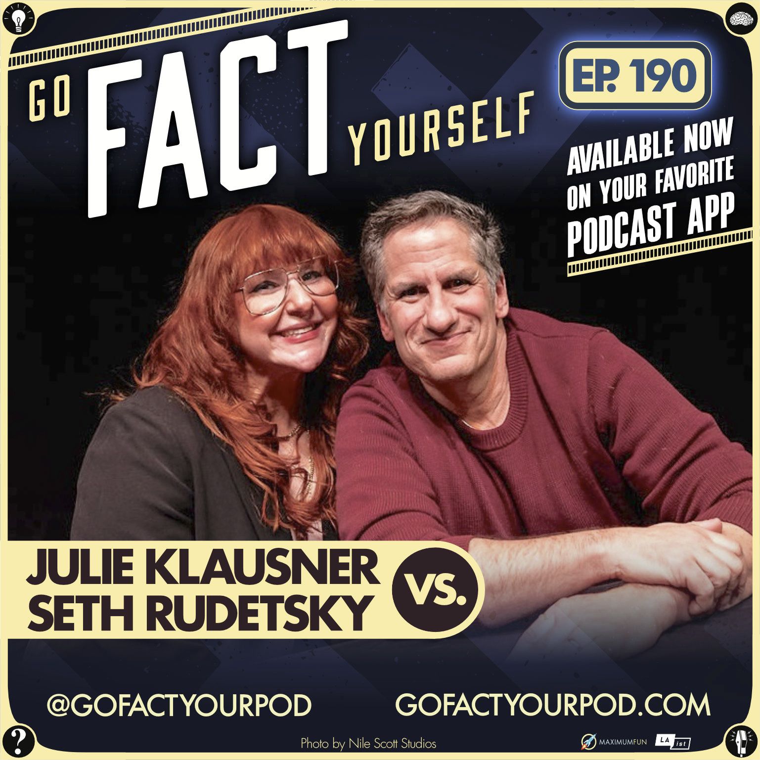 Ep. 190: Seth Rudetsky & Julie Klausner artwork