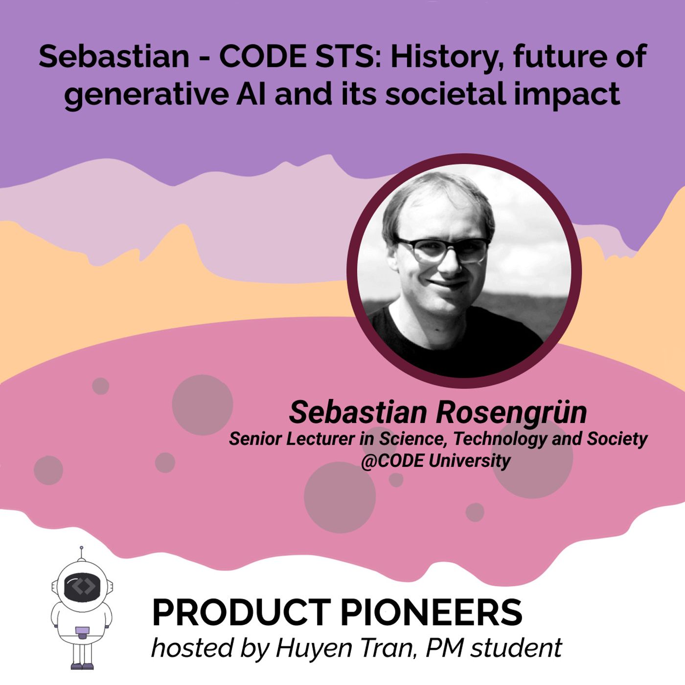 Sebastian - History, future of generative AI, focused on ChatGPT and its societal impact
