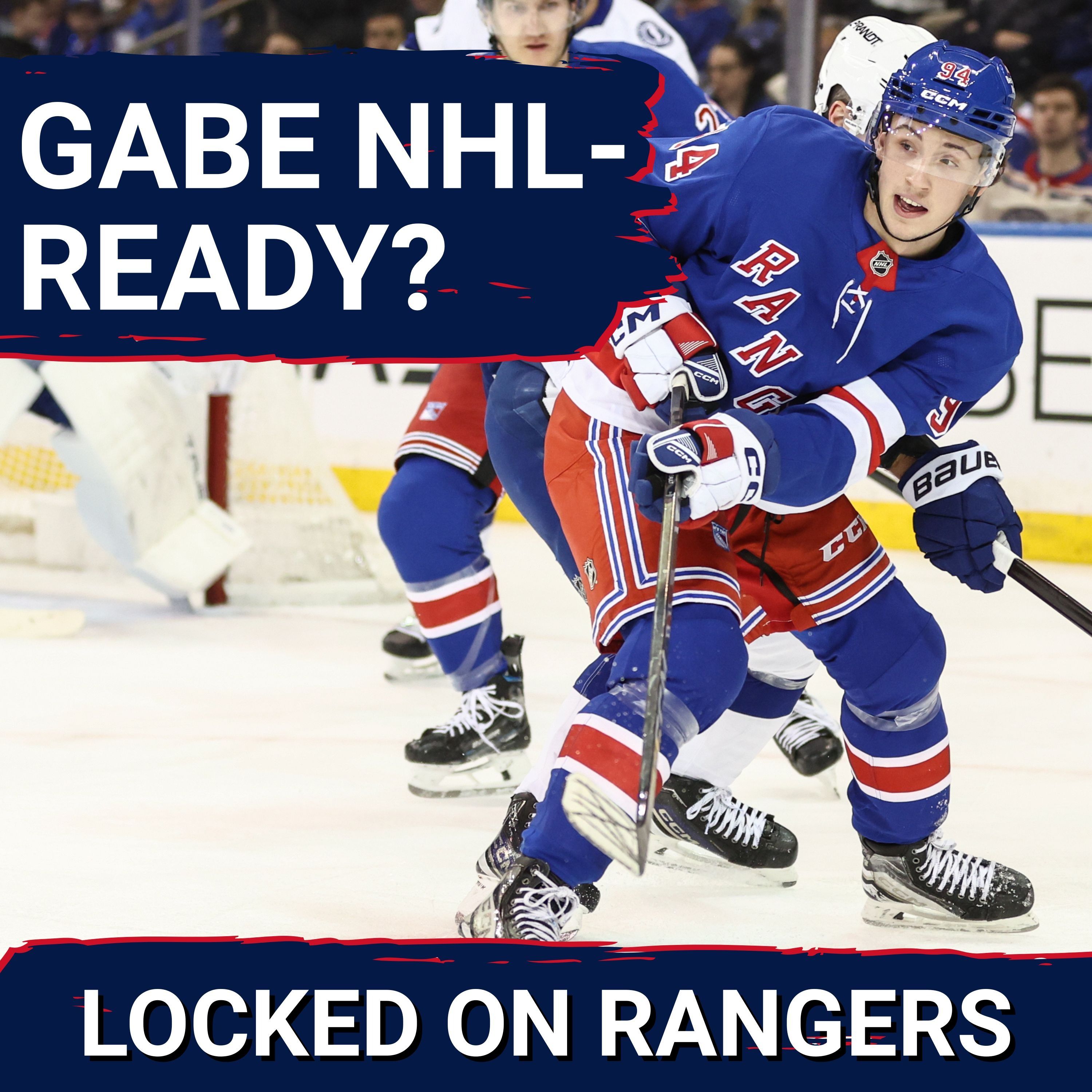 Gabe Perreault to make Rangers Opening Night roster? Ranger rookie making a serious impact!