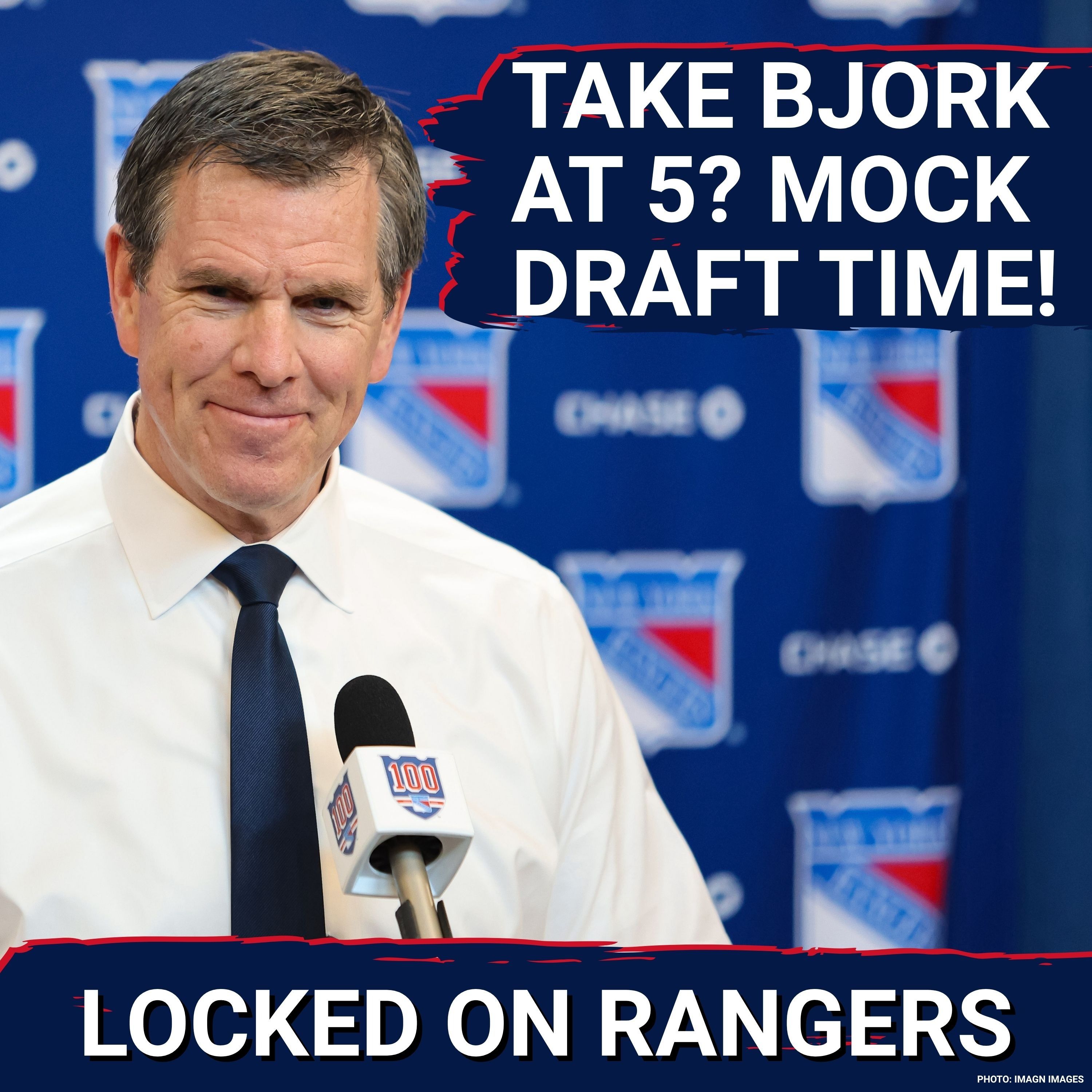MOCK DRAFT #2!!! Chris Drury, Rangers MUST have a strong draft! Malhotra, Reid or Bjork at No. 5??? episode artwork
