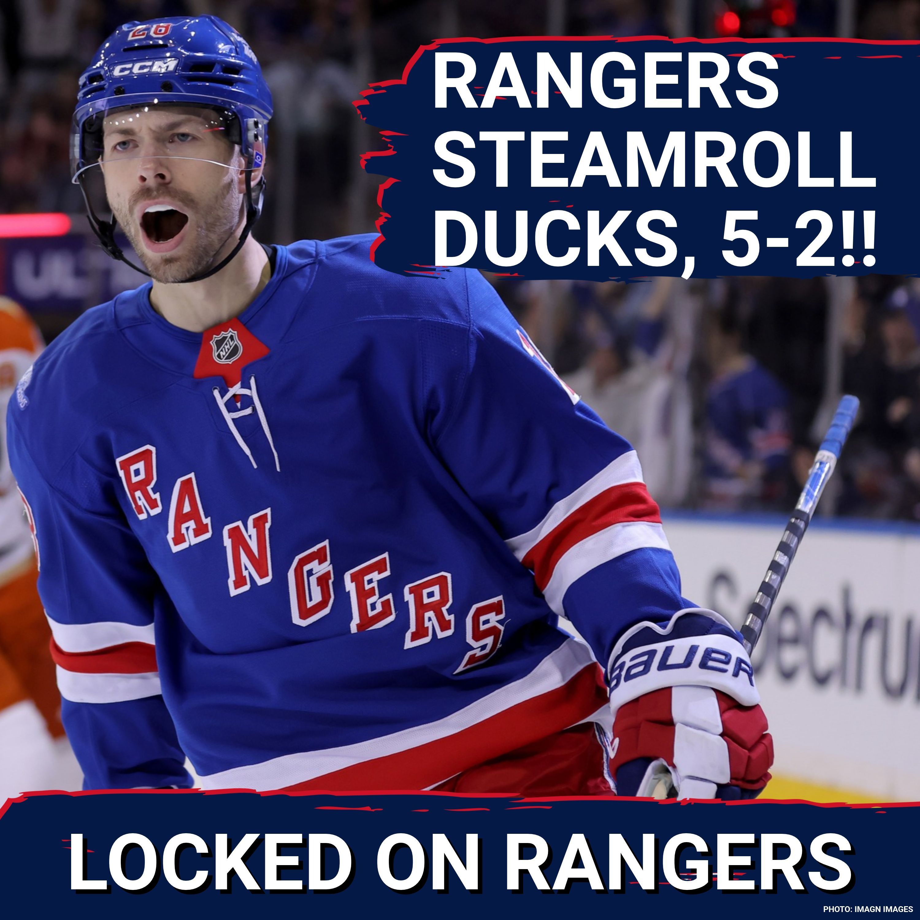 BLOWOUT: Rangers demolish Ducks!! Pavel Dorofeyev BENCHED (sort of)… Keep Alexis Lafreniere, Mika Zibanejad and Gabe Perreault together forever
