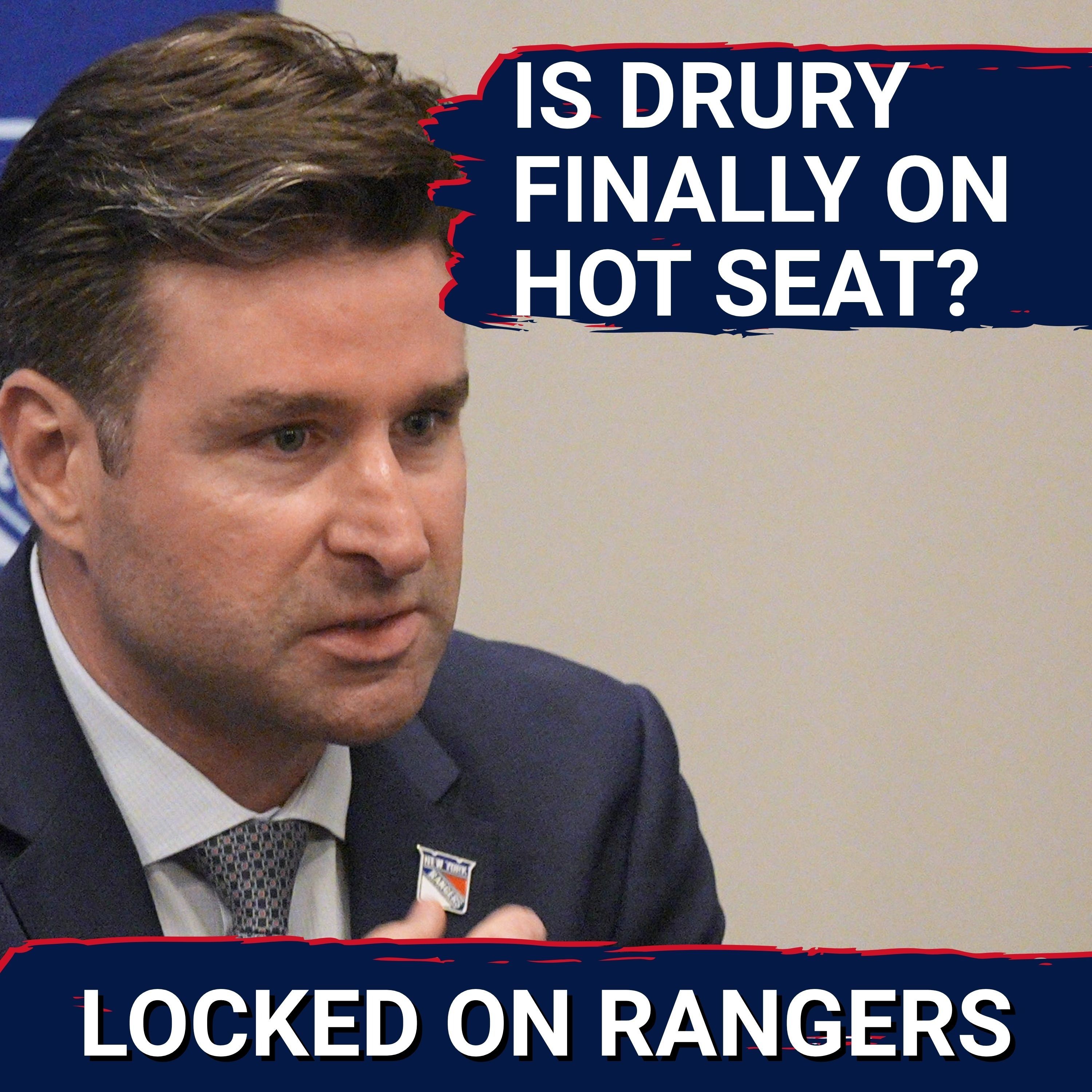 ALERT: Chris Drury on the hot seat?! Calling him out for ROUGH season at the helm of Rangers hockey…