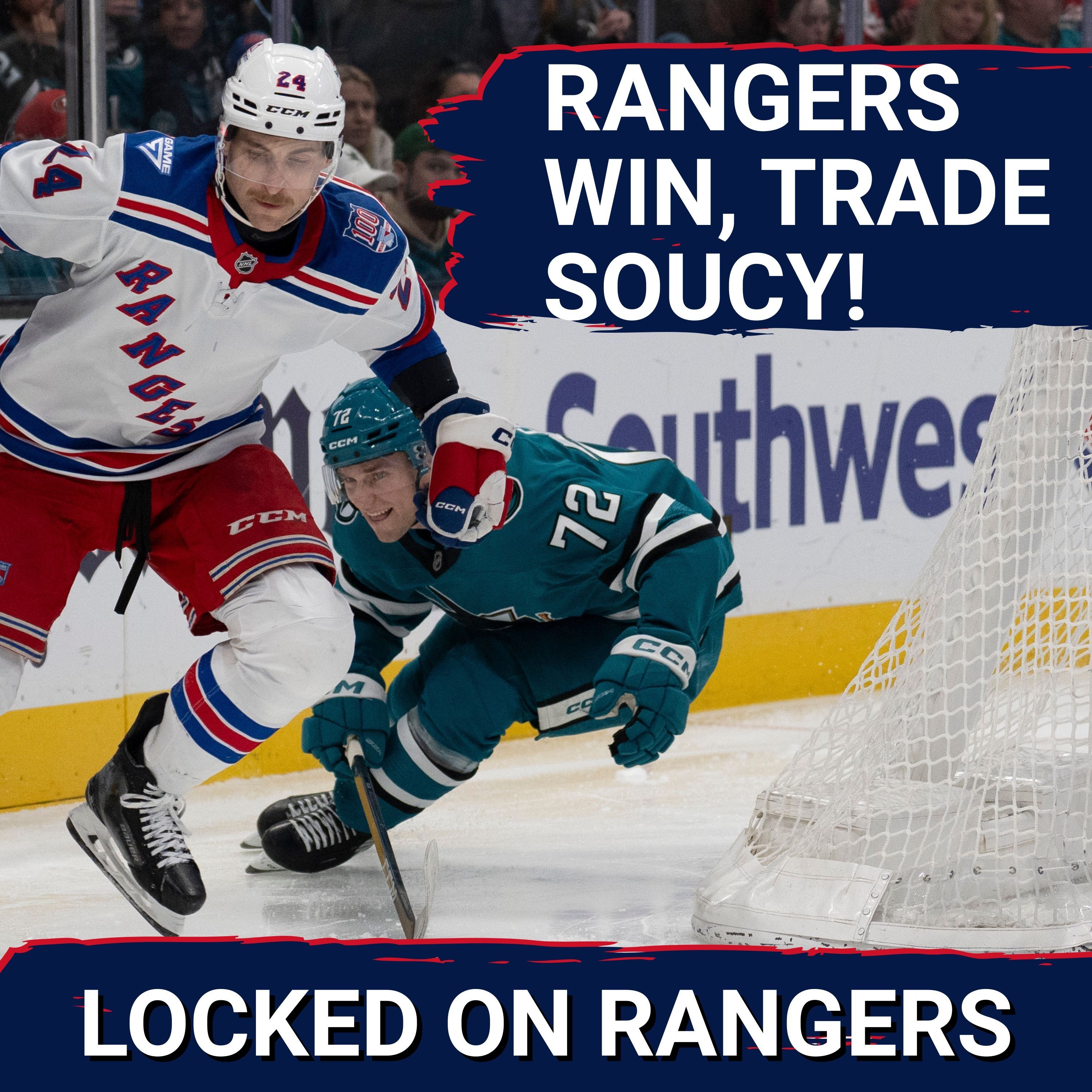 Rangers TRADE Carson Soucy to the Islanders!!! Matthew Robertson wins game in OT against the Bruins!