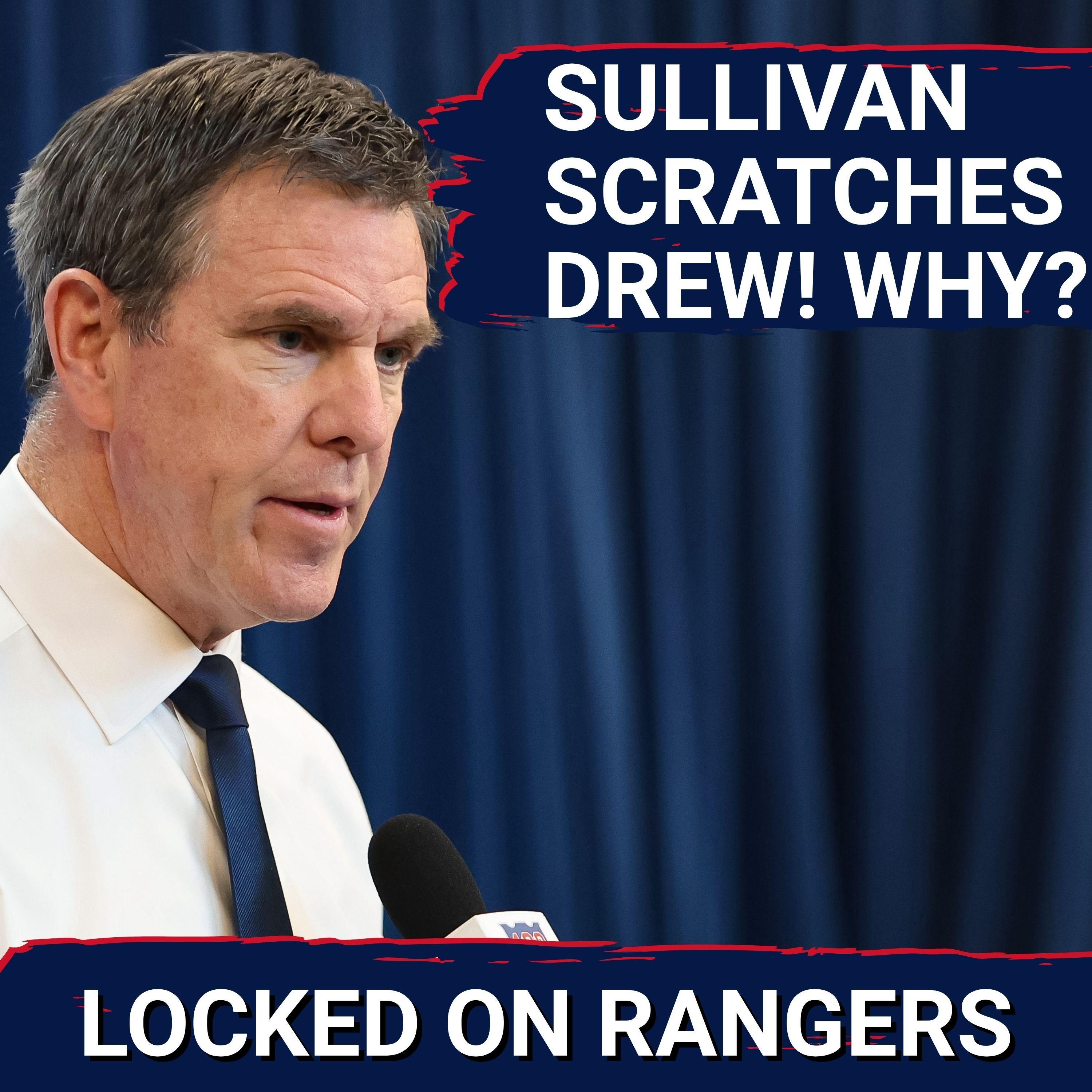 CONTROVERSY: Mike Sullivan, Rangers SCRATCH Drew Fortescue in 2-0 loss to the Stars!!