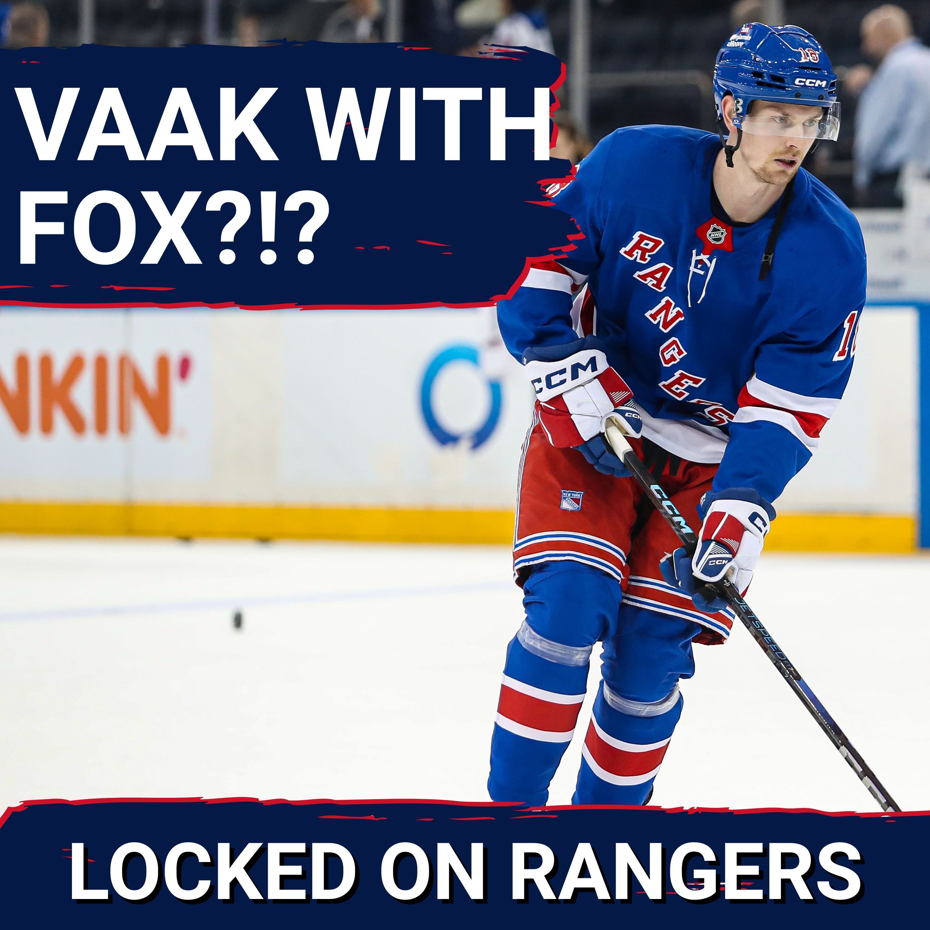 Adam Fox with Urho Vaakanainen?... WHY?!?  Rangers AGAIN crash in third period, lose 3-1 to Devils