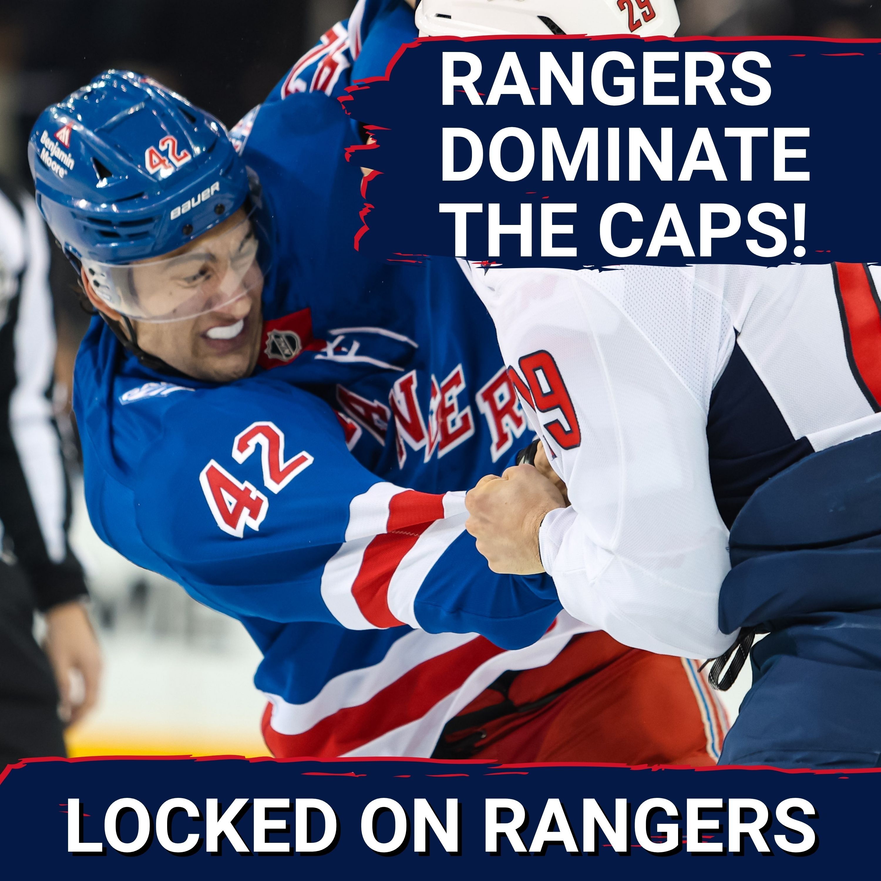 Rangers DESTROY Caps, 8-1!! Will Cuylle nets hat trick AND fights! What is an ideal role for Cuylle going forward?