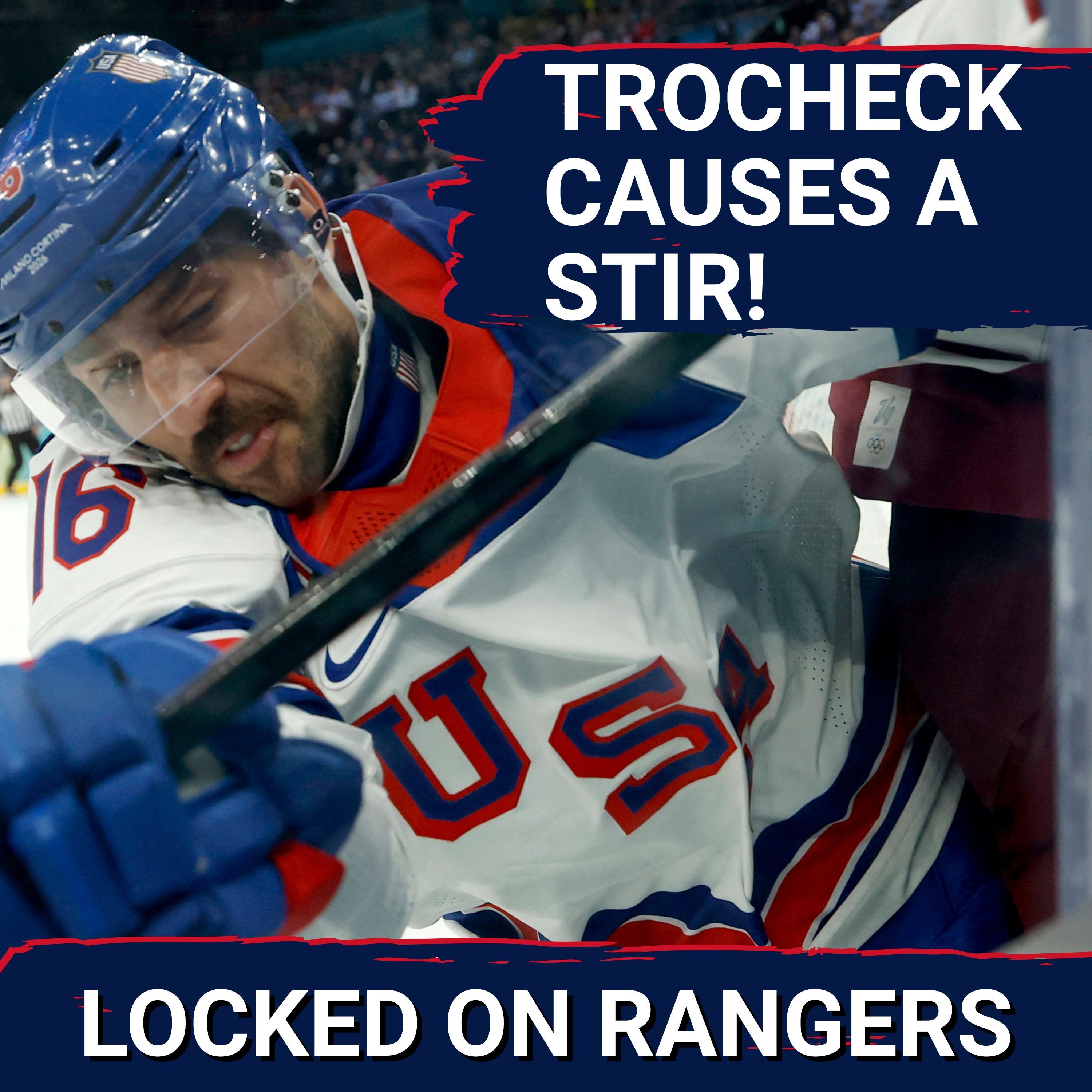 Vincent Trocheck causes CONTROVERSY at the Olympics! Plus, did the Rangers ACTUALLY find a late-round steal?