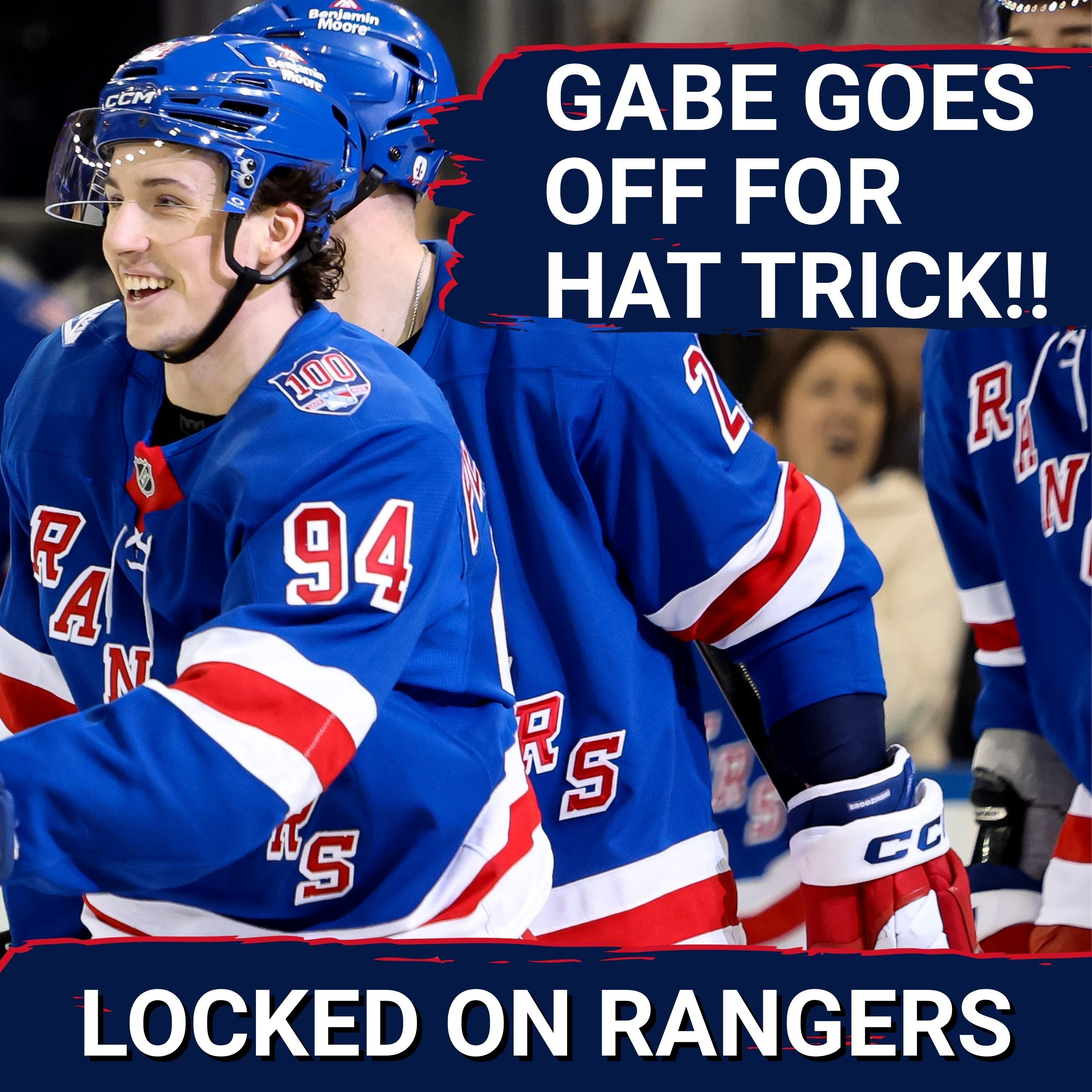 Gabe Perreault HAT TRICK in Rangers 4-1 win!!! Sky is the limit for Gabe, and was the Jonathan Quick’s finale?