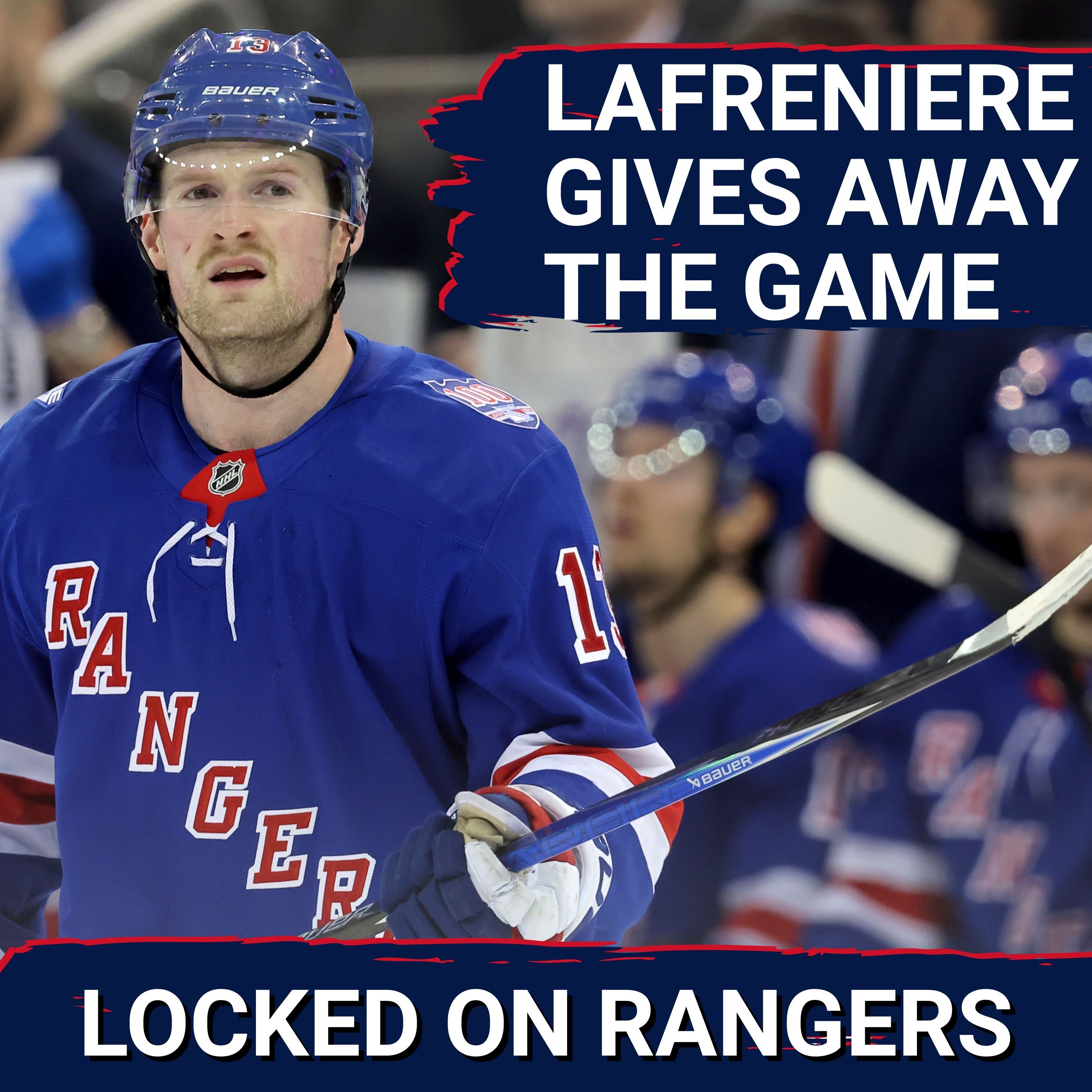 EXLUSIVE: Terrible mistake by Alexis Lafreniere leads to back-breaking Rangers loss to Sabres!!