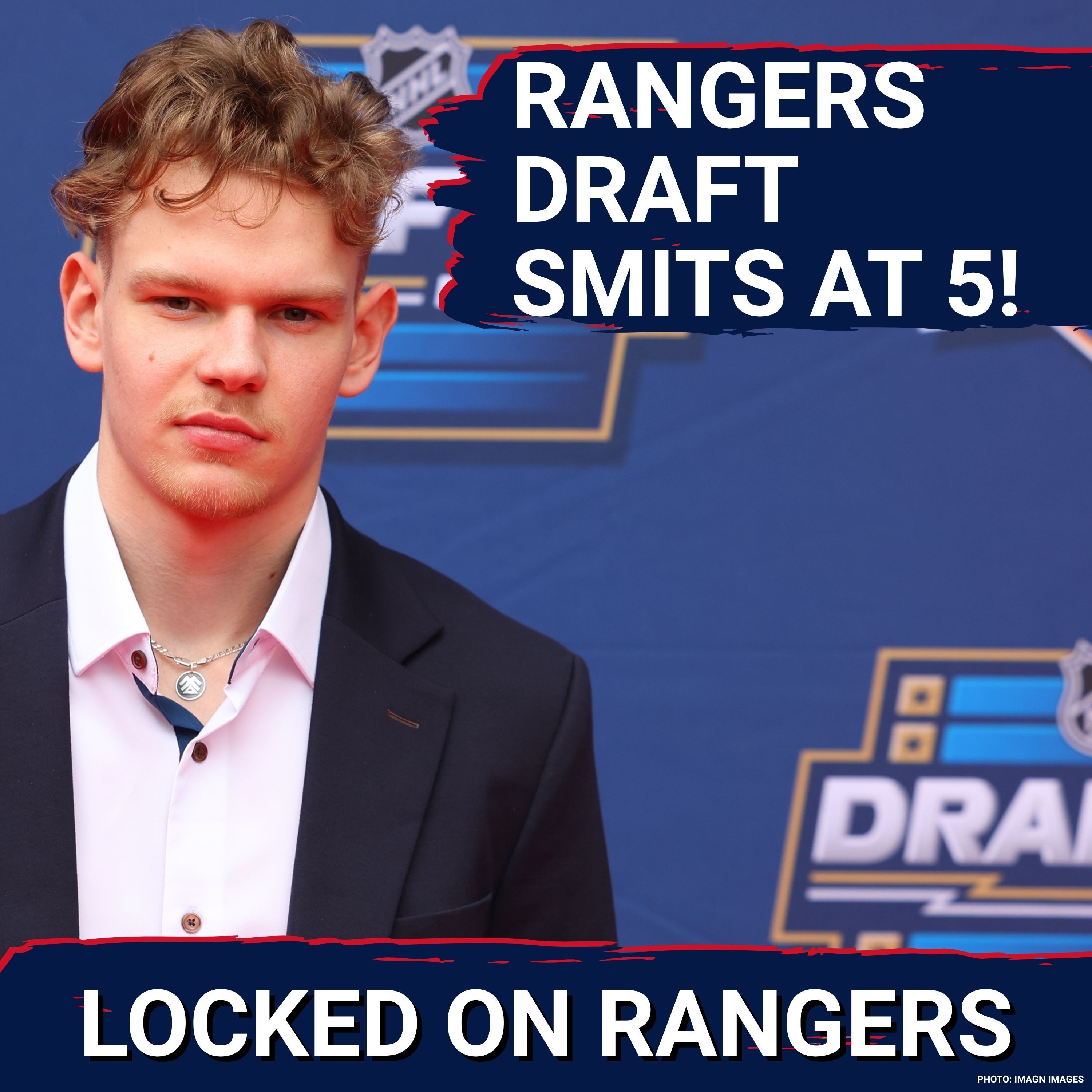BREAKING: Rangers DRAFT Alberts Šmits at 5!! Did Chris Drury and the Blueshirts get it right?... episode artwork
