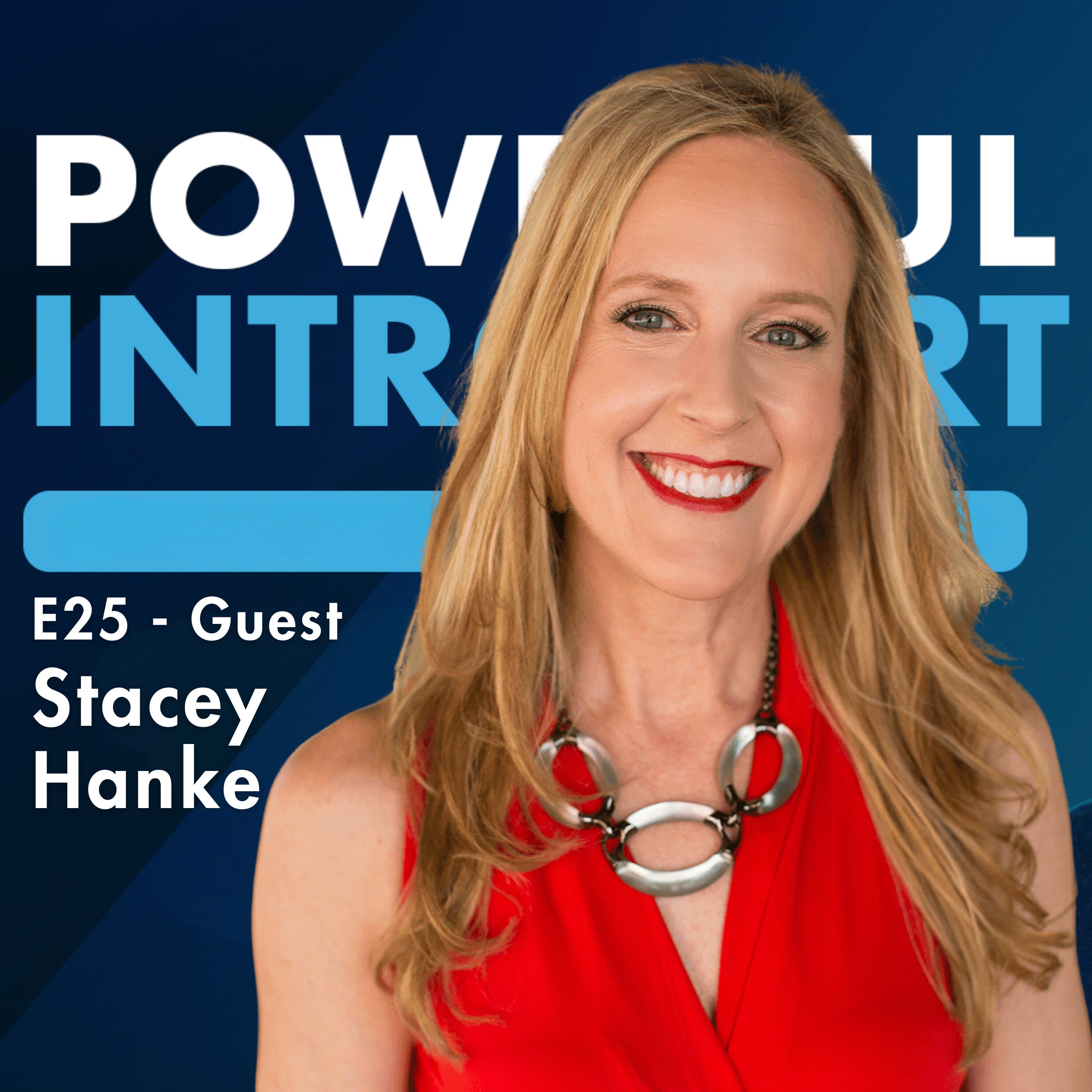 #25 - Confident Communication for Introverts: How Recording Yourself Builds Influence | Stacey Hanke