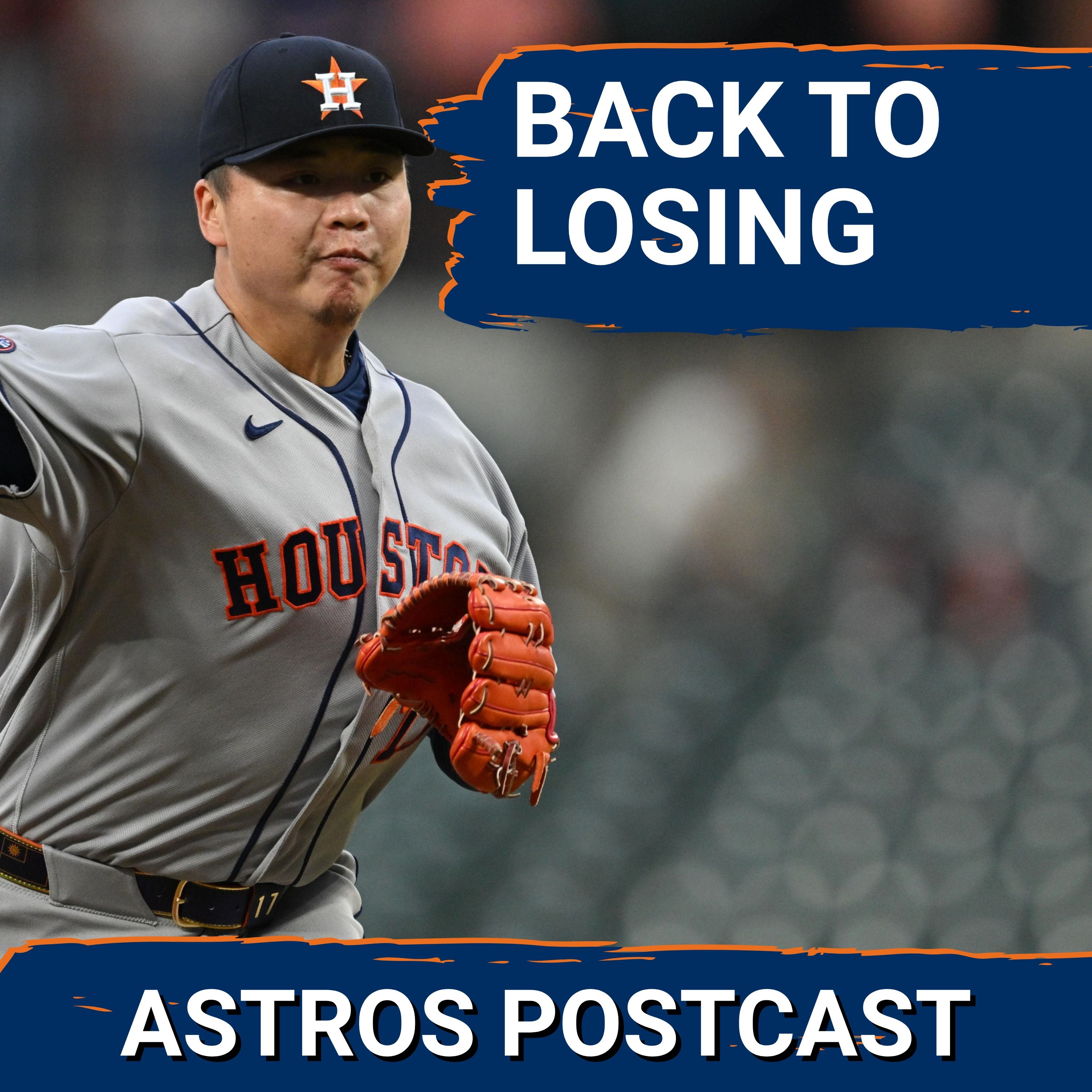 ASTROS POSTCAST: Houston Astros Fall Back To Their Losing Ways In Opener With Baltimore Orioles