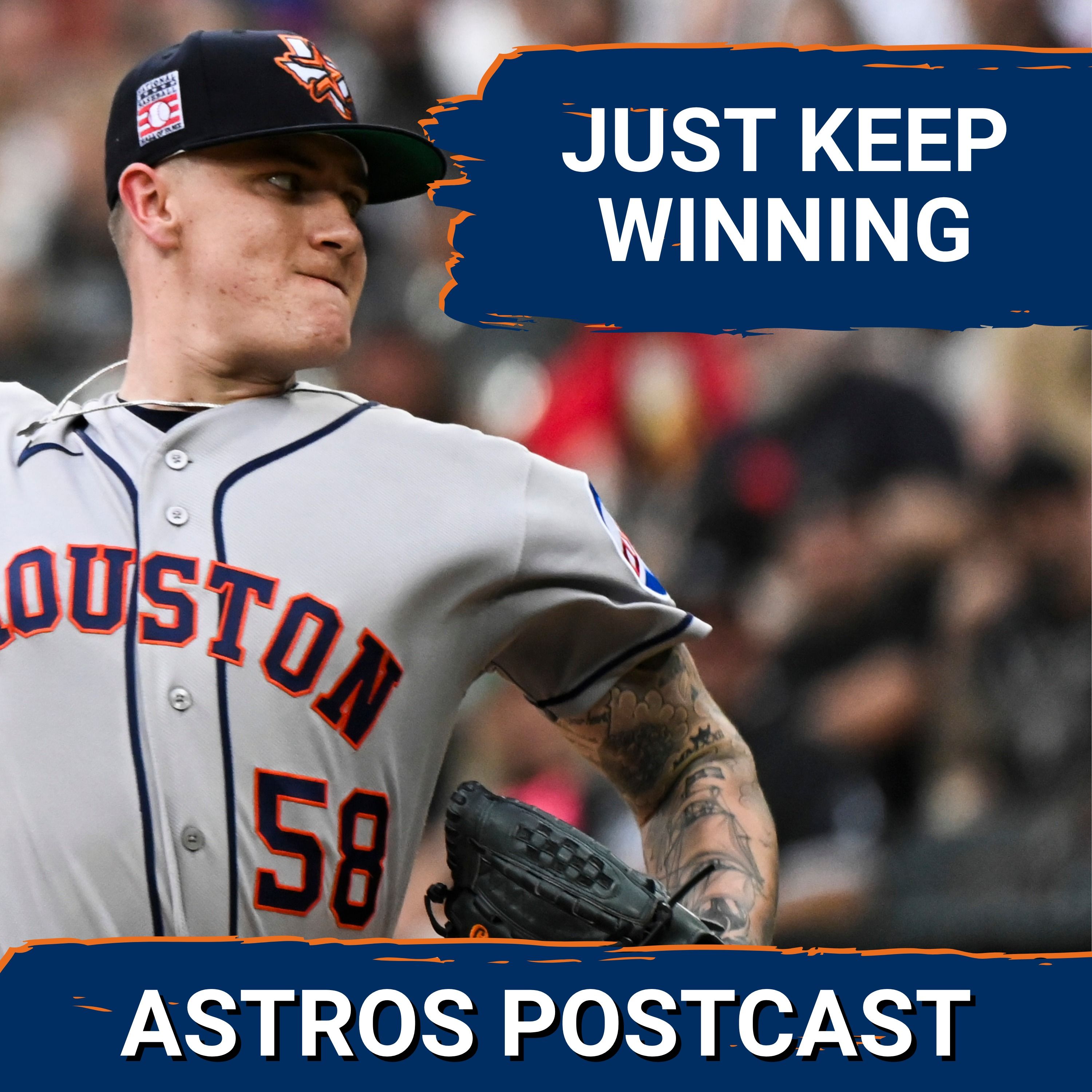 ASTROS POSTCAST: Hunter  Brown's Dominant Outing Powers Houston Astros To Fifth Straight Win episode artwork