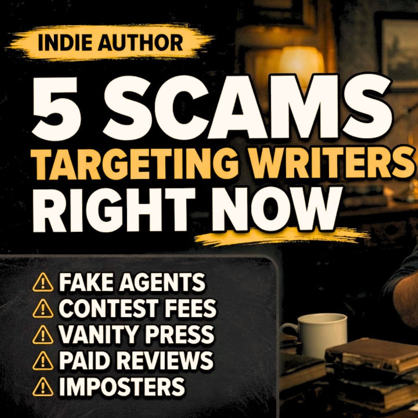 5 Scams Targeting Writers Right Now