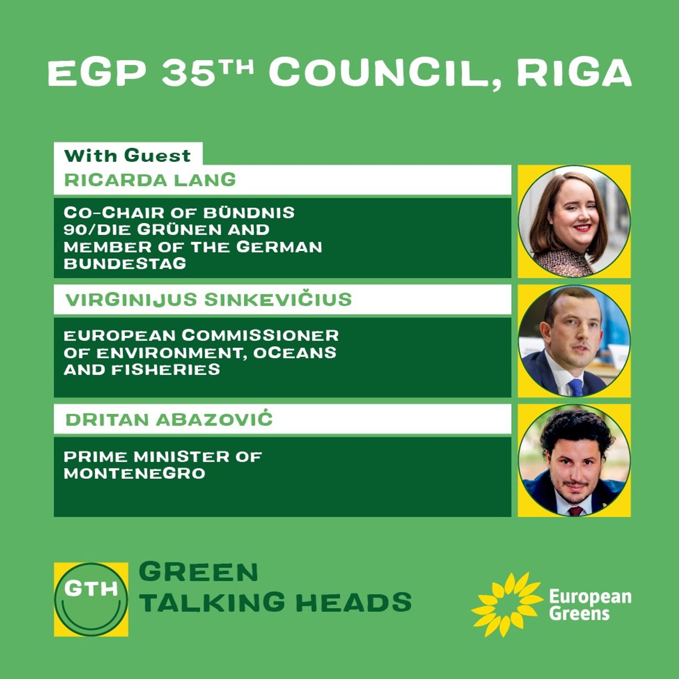 Green Talking Heads