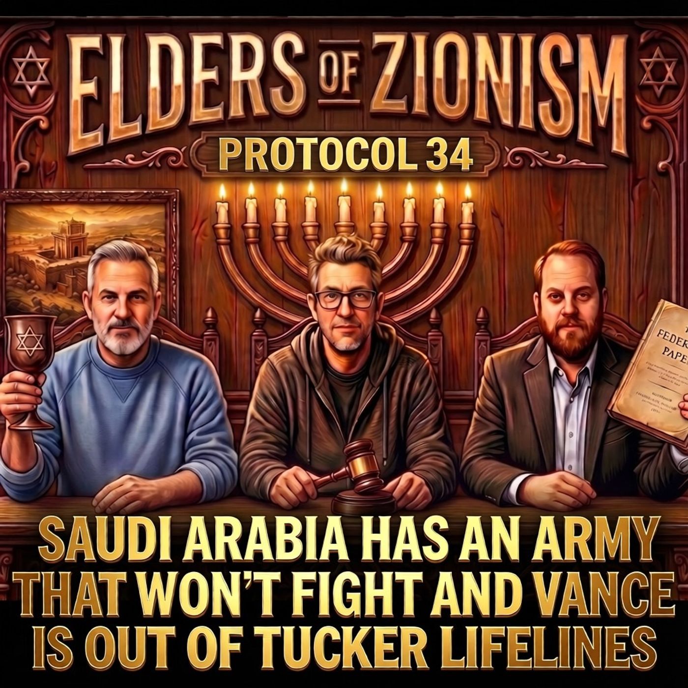 Protocol 34: Saudi Arabia Has An Army That Won't Fight And Vance Is Out Of Tucker Lifelines episode artwork