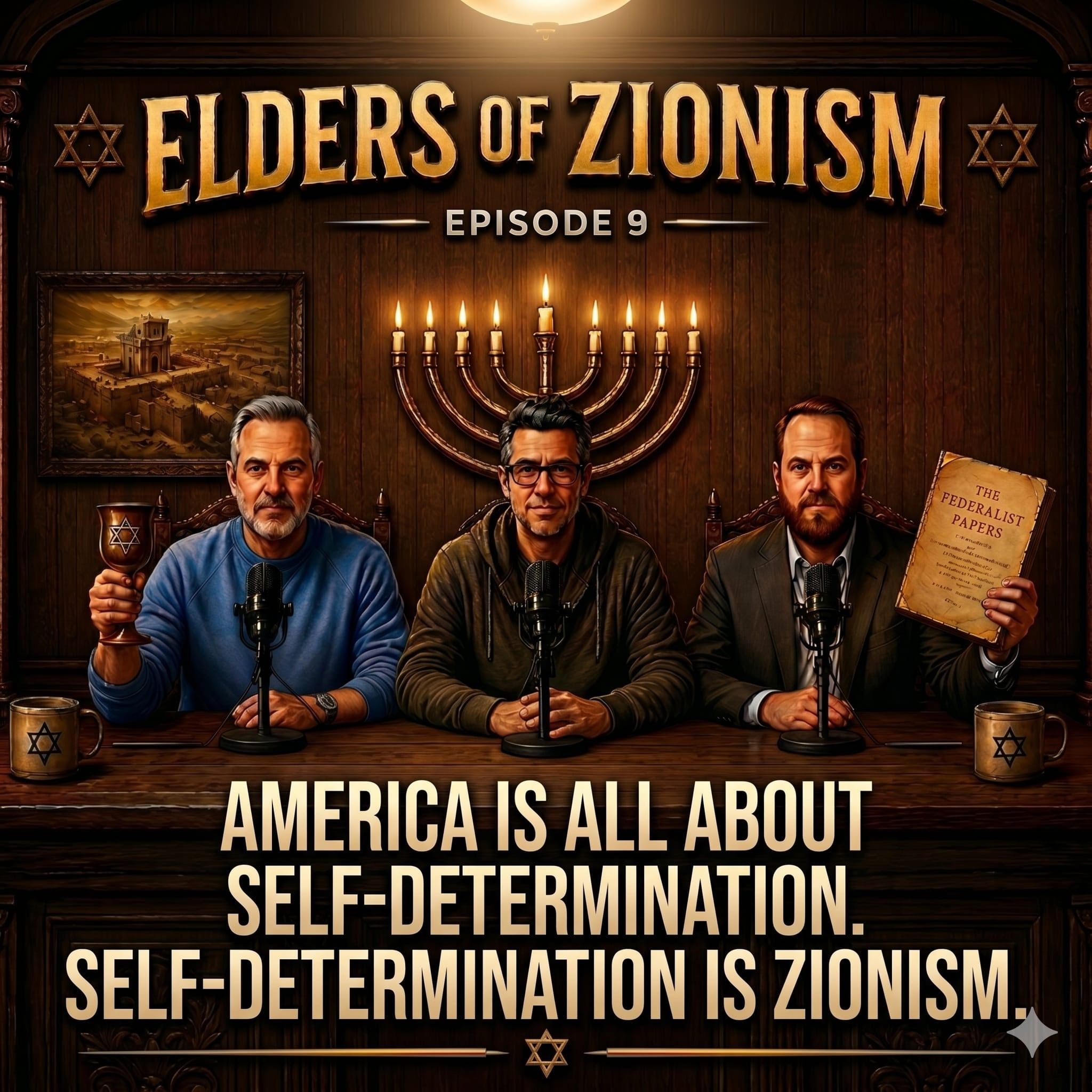 America Is All About Self-Determination. Self-Determination IS Zionism. episode artwork