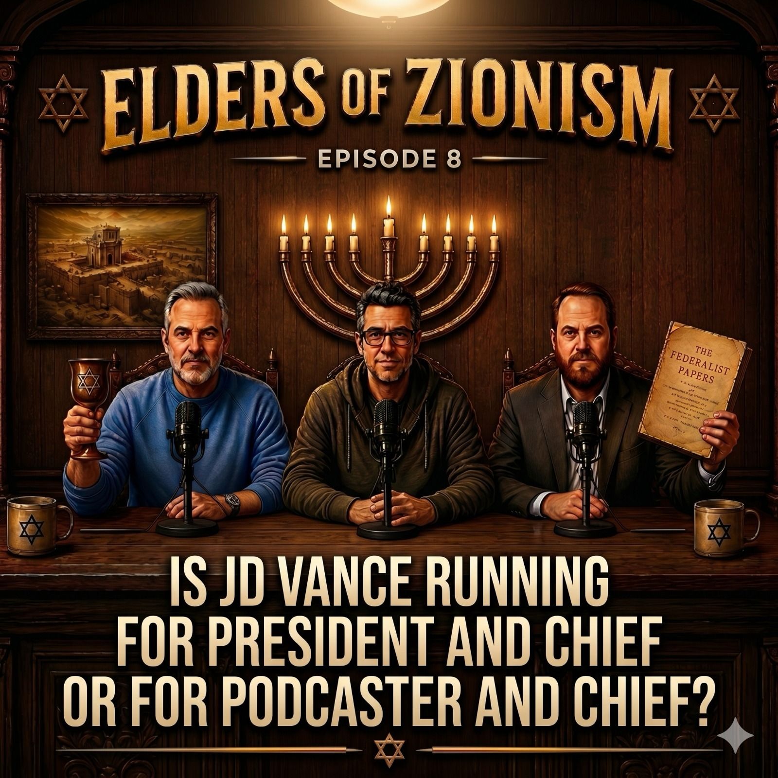 Is JD Vance Running For President and Chief Or Podcaster and Chief?? episode artwork