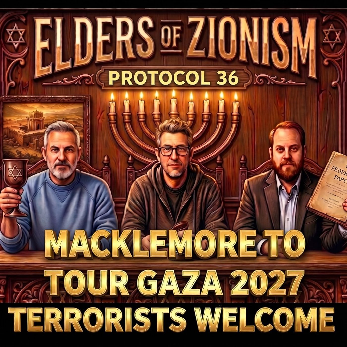 Protocol 36: Macklemore To Tour Gaza 2027 - Terrorists Welcome episode artwork