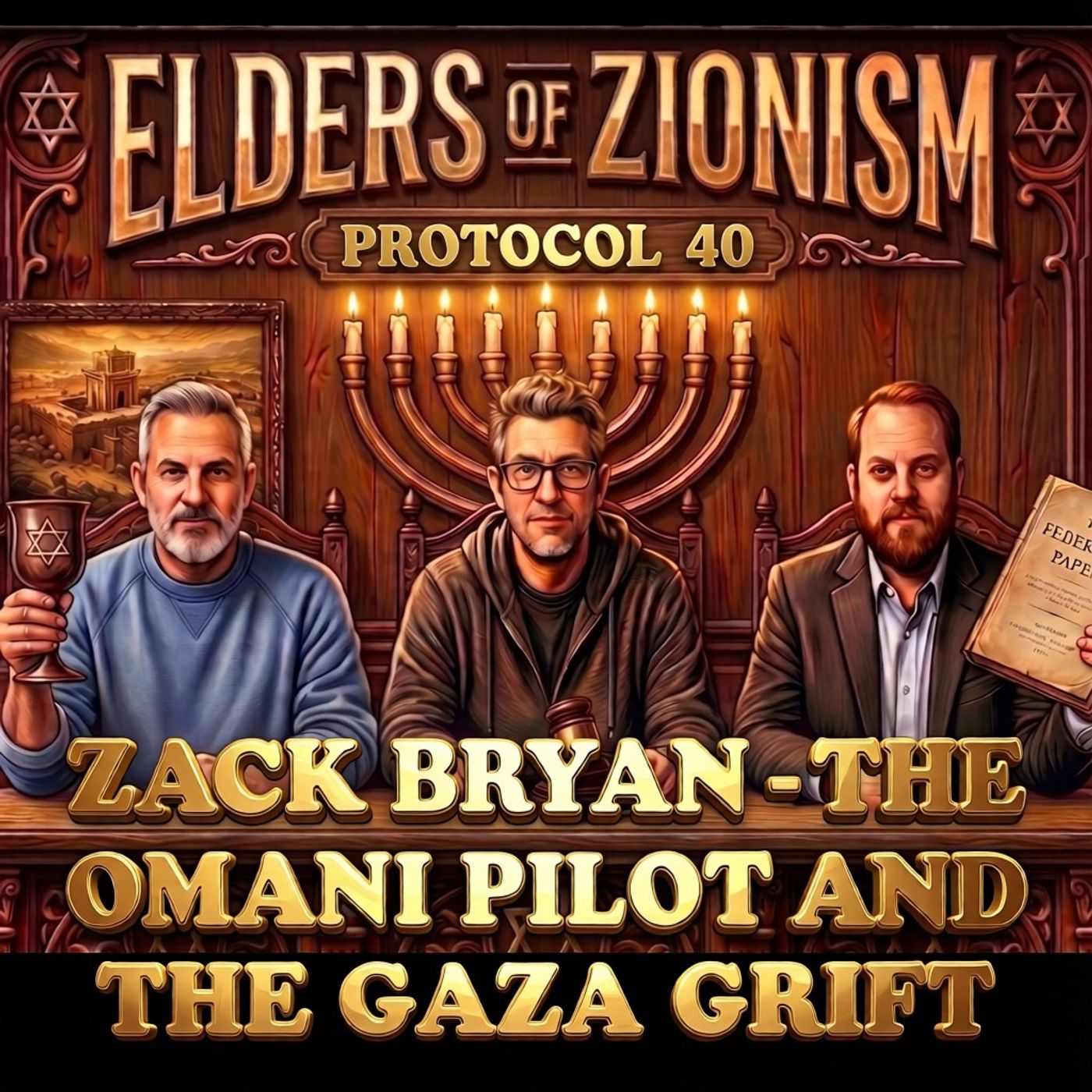 Protocol 40: Zach Bryan, the Omani Pilot and the Gaza Grift. episode artwork