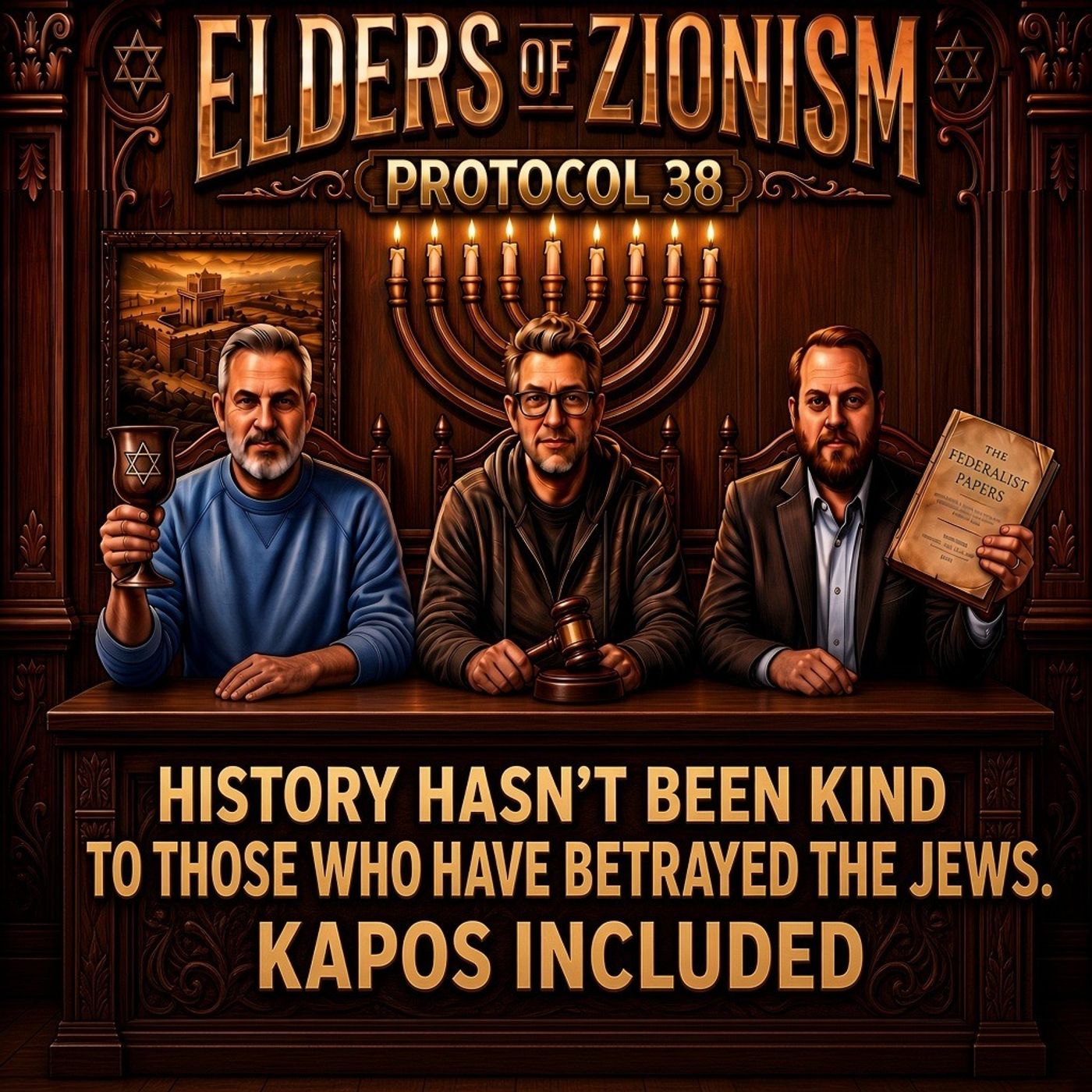 Protocol 38: History Hasn’t Been Kind To Those Who Have Betrayed The Jews. KAPOS Included. episode artwork