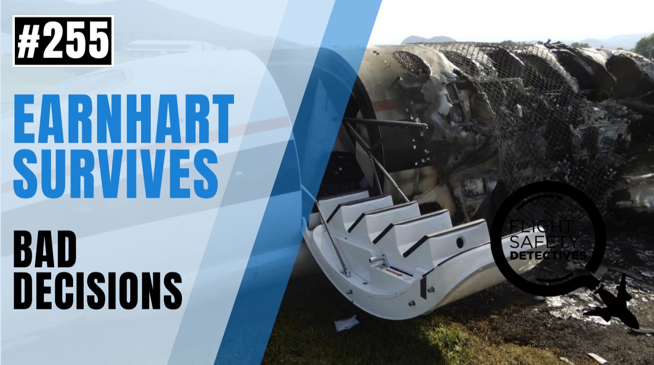Dale Earnhardt Jr Survives Air Crash Caused by Bad Pilot Decisions - Episode 255