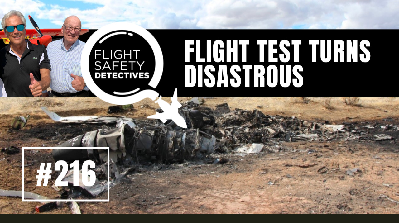 Stall Warning Flight Test Turns Disastrous - Episode 216