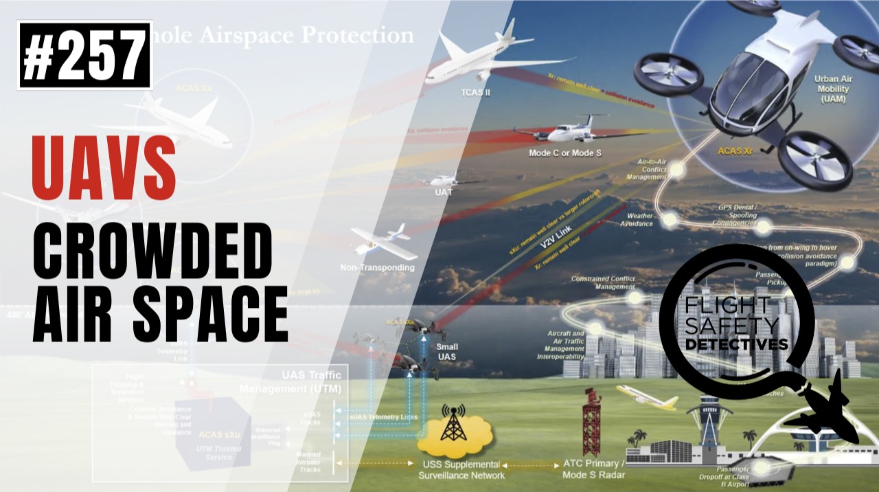 UAVs, Advanced Air Mobility and Crowded Air Space - Episode 257