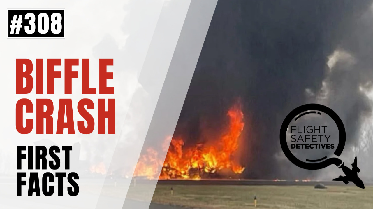 Biffle Citation Crash Facts and Problematic Conflict- Episode 308
