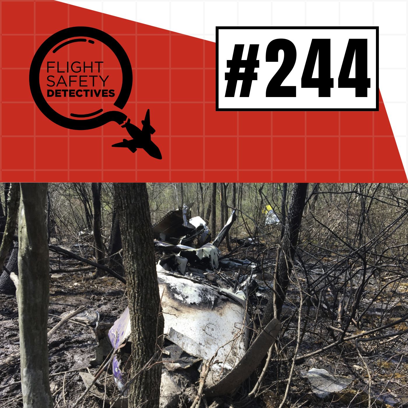 Bad Fuel Line Causes Engine Fire & Crash - Episode 244