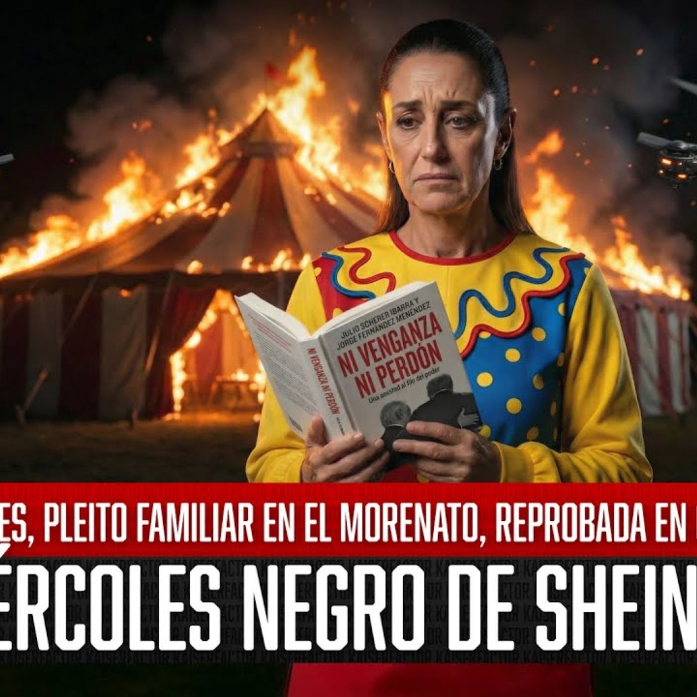 Narco Drones, Pleito Familiar en el Morenato, Reprobada en Corrupción: el Miércoles Negro de Sheinbaum