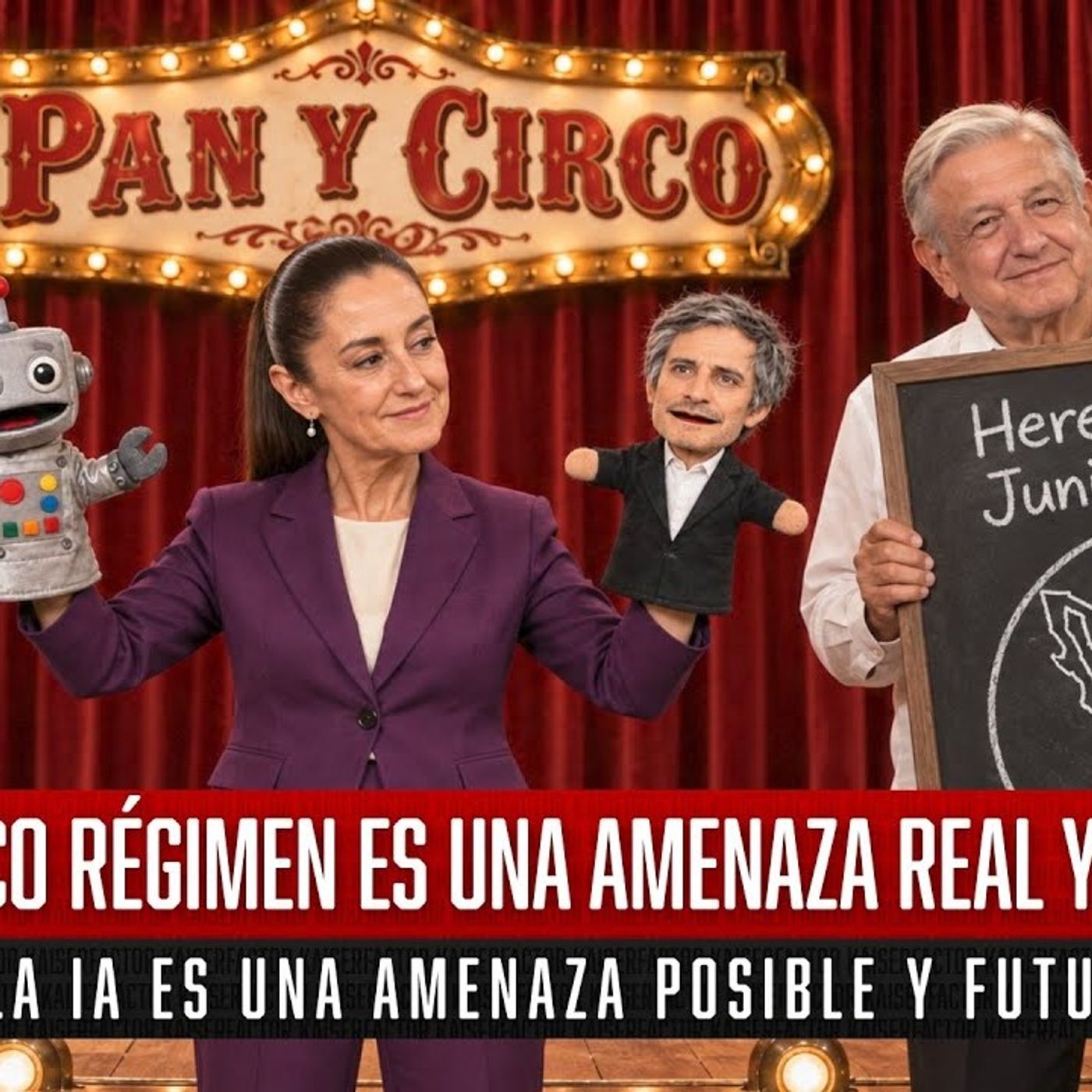 El Narco Régimen es una Amenaza Real y Latente. La IA es una Amenaza Posible y Futura El Narco Régimen es una Amenaza Real y Latente. La IA es una Amenaza Posible y Futura