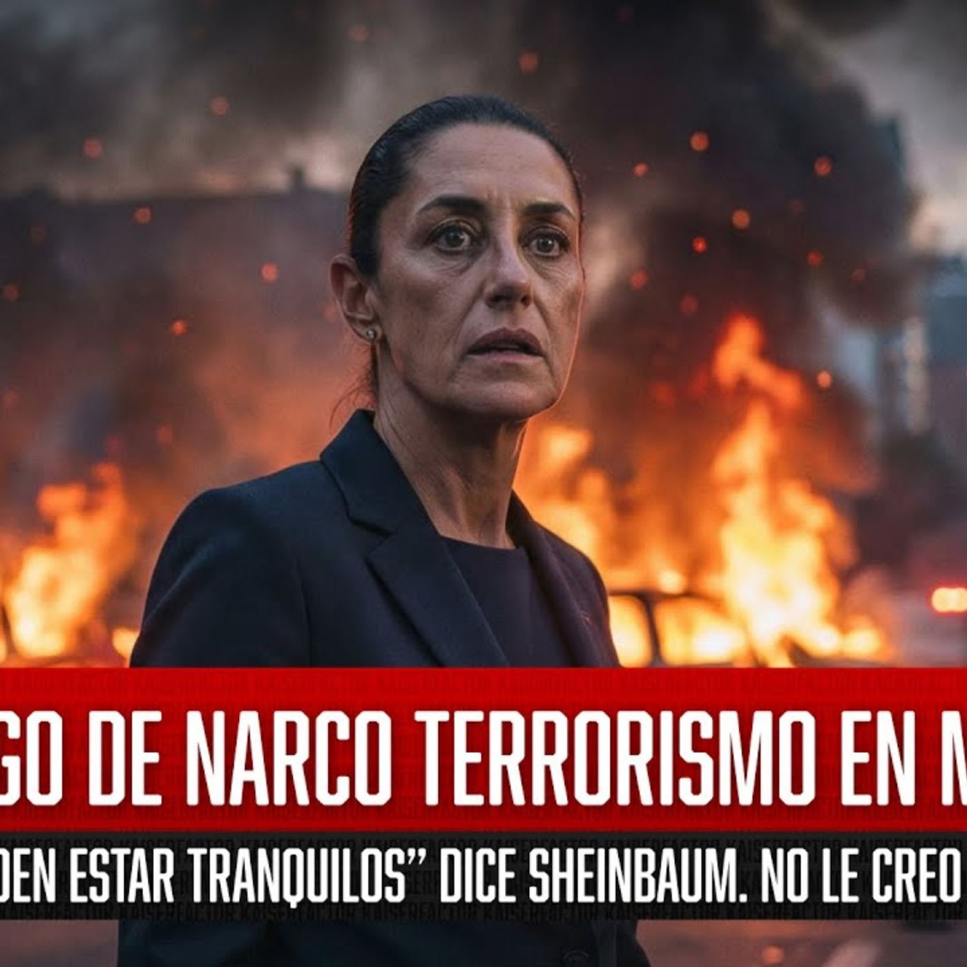 Domingo de Narco Terrorismo en México. “Pueden Estar Tranquilos” Dice Sheinbaum. No le Creo Nada