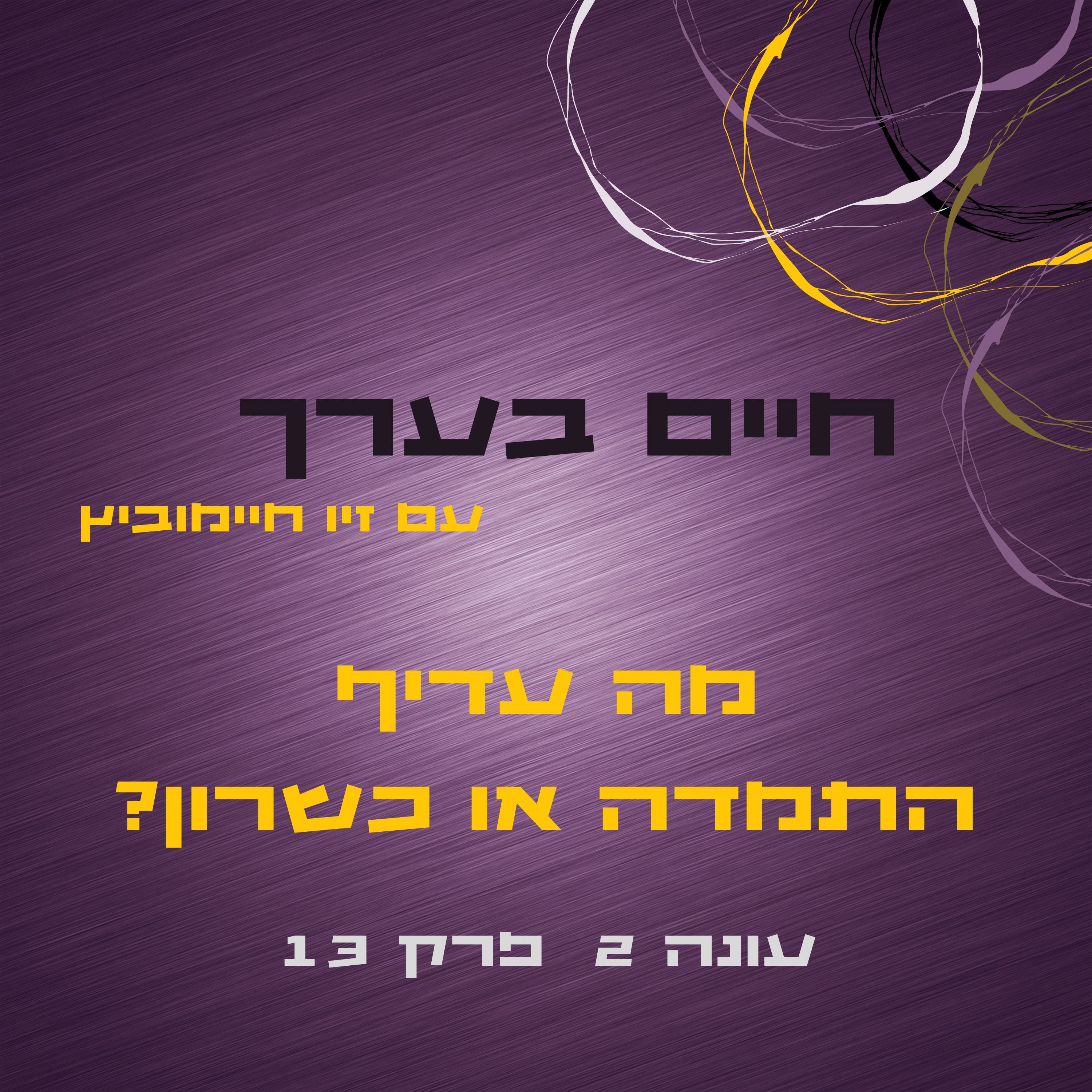 עונה 2 פרק 13- מה עדיף, הצלחה או כשרון? episode artwork